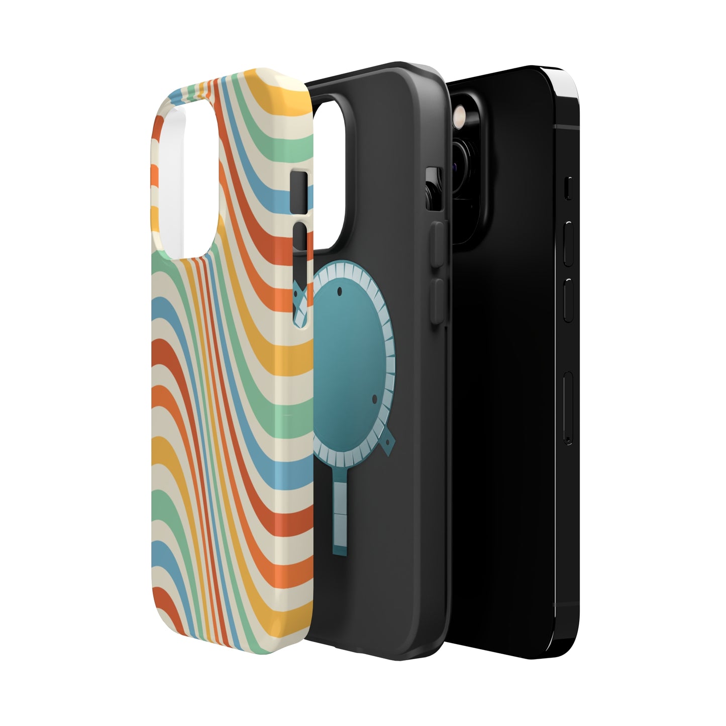 Retro Swirl MagSafe Tough Case