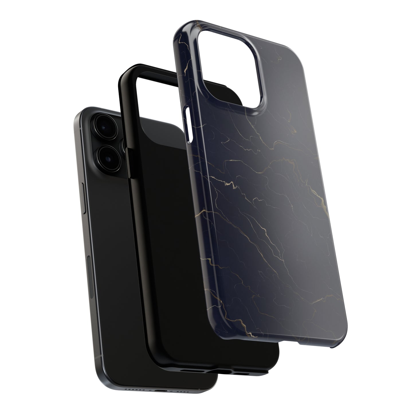Black Dune Tough iPhone Case