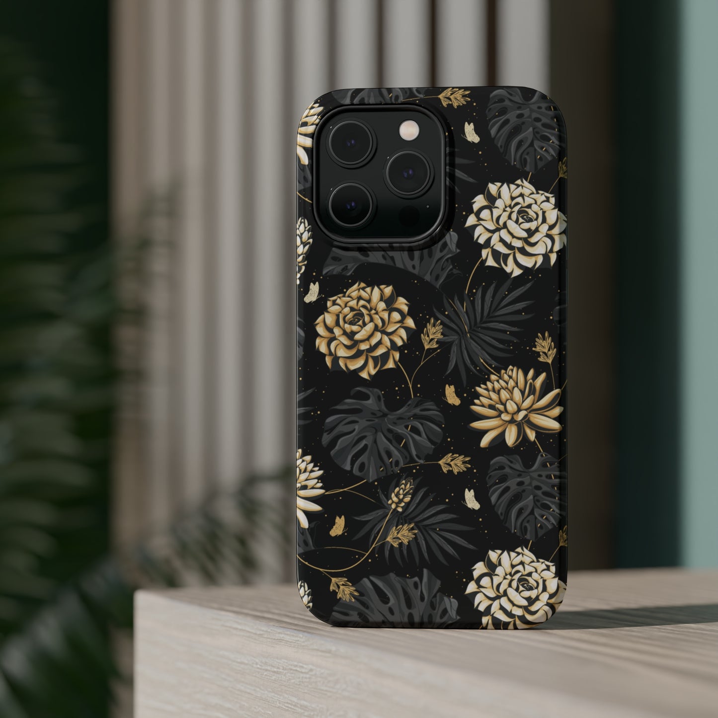 Golden Bloom MagSafe Tough Case