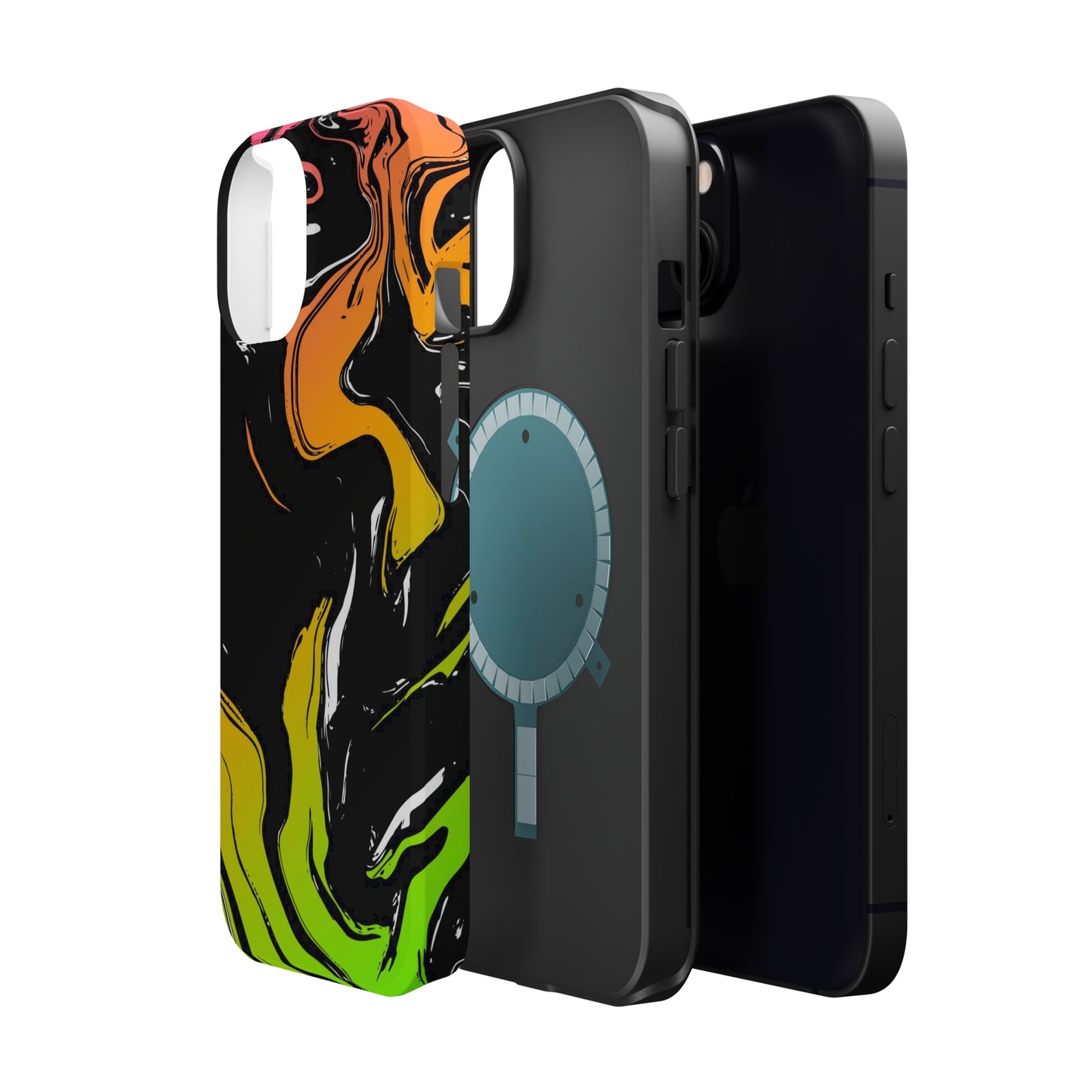Acid marble pattern MagSafe Tough Case