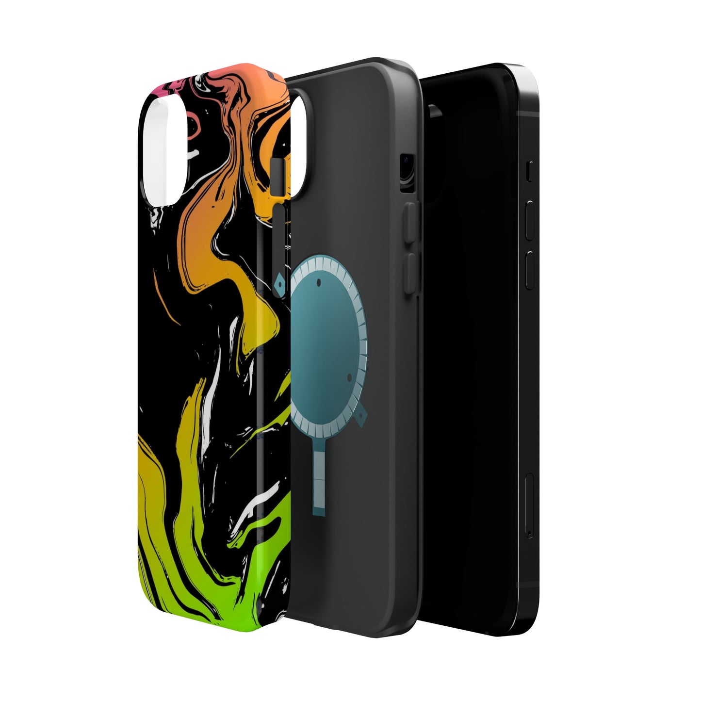 Acid marble pattern MagSafe Tough Case