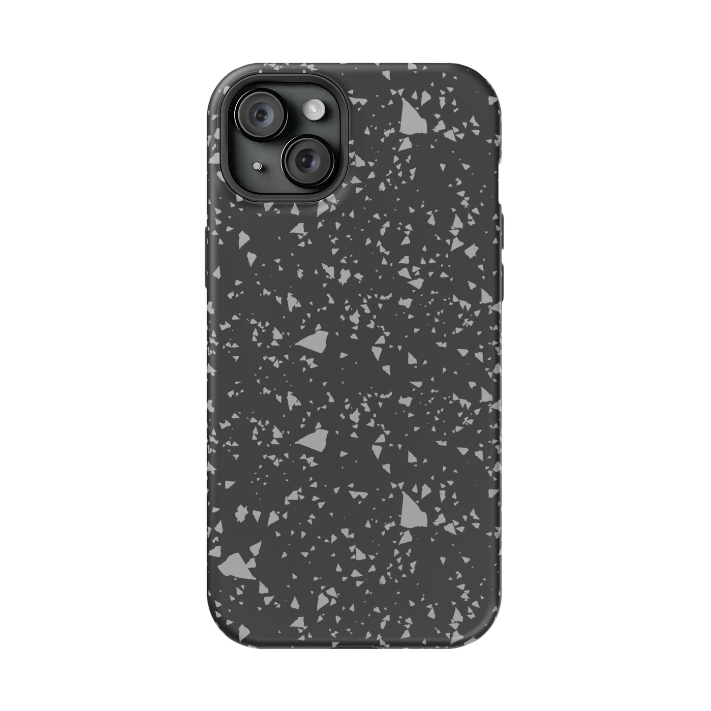 Black Terrazzo MagSafe Tough Case