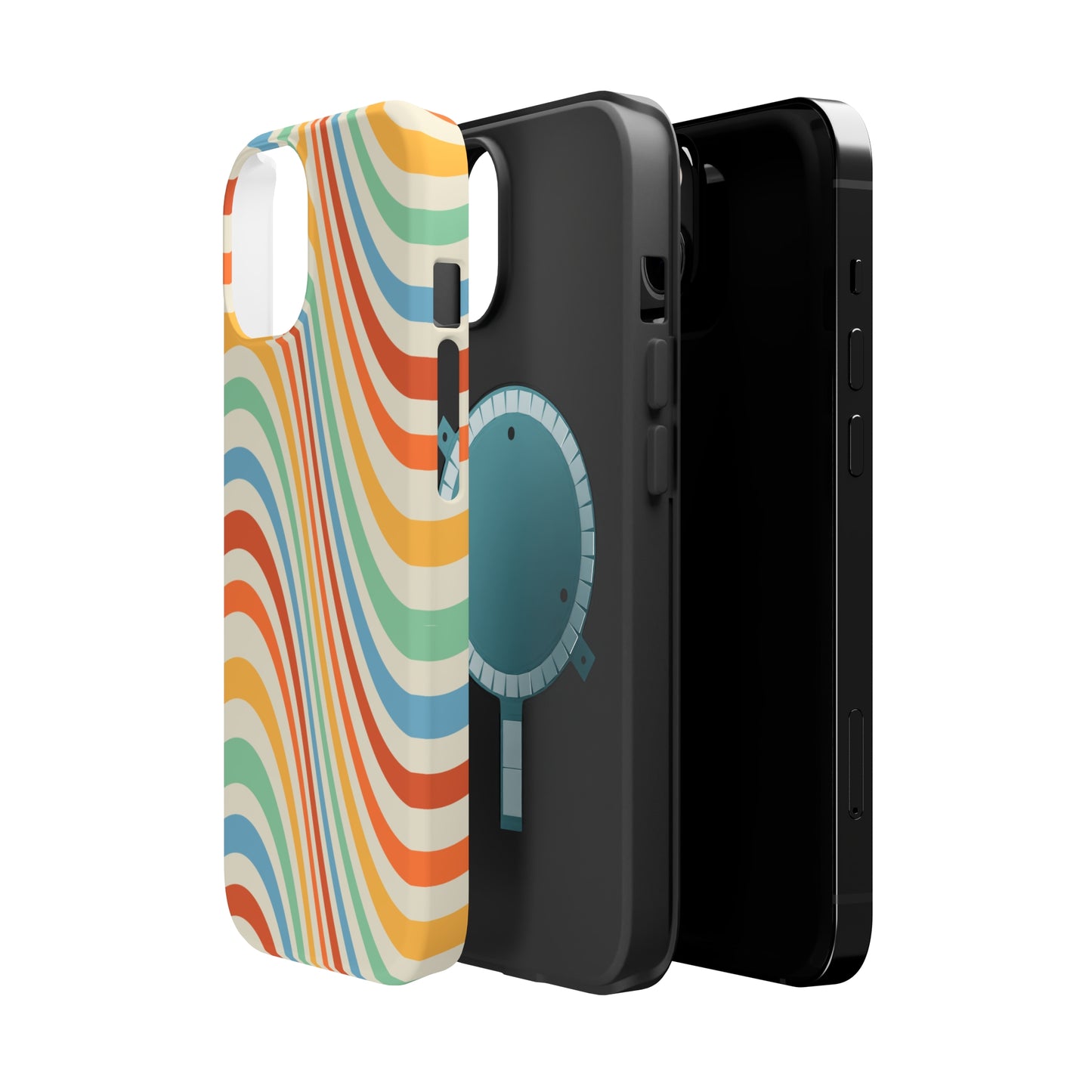 Retro Swirl MagSafe Tough Case