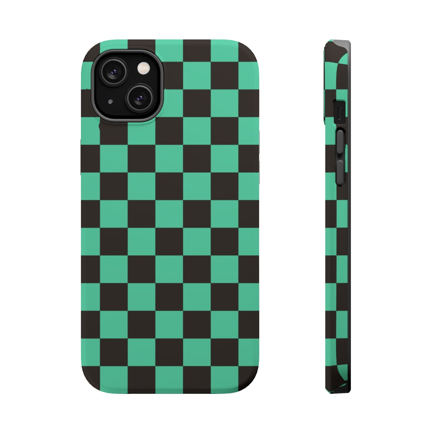 Green Checkers MagSafe Tough Case