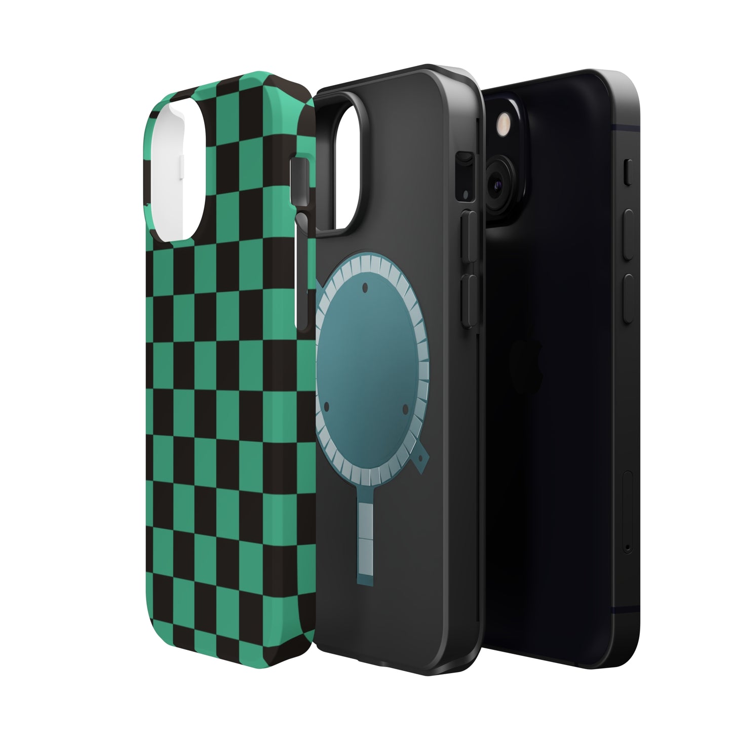 Green Checkers MagSafe Tough Case