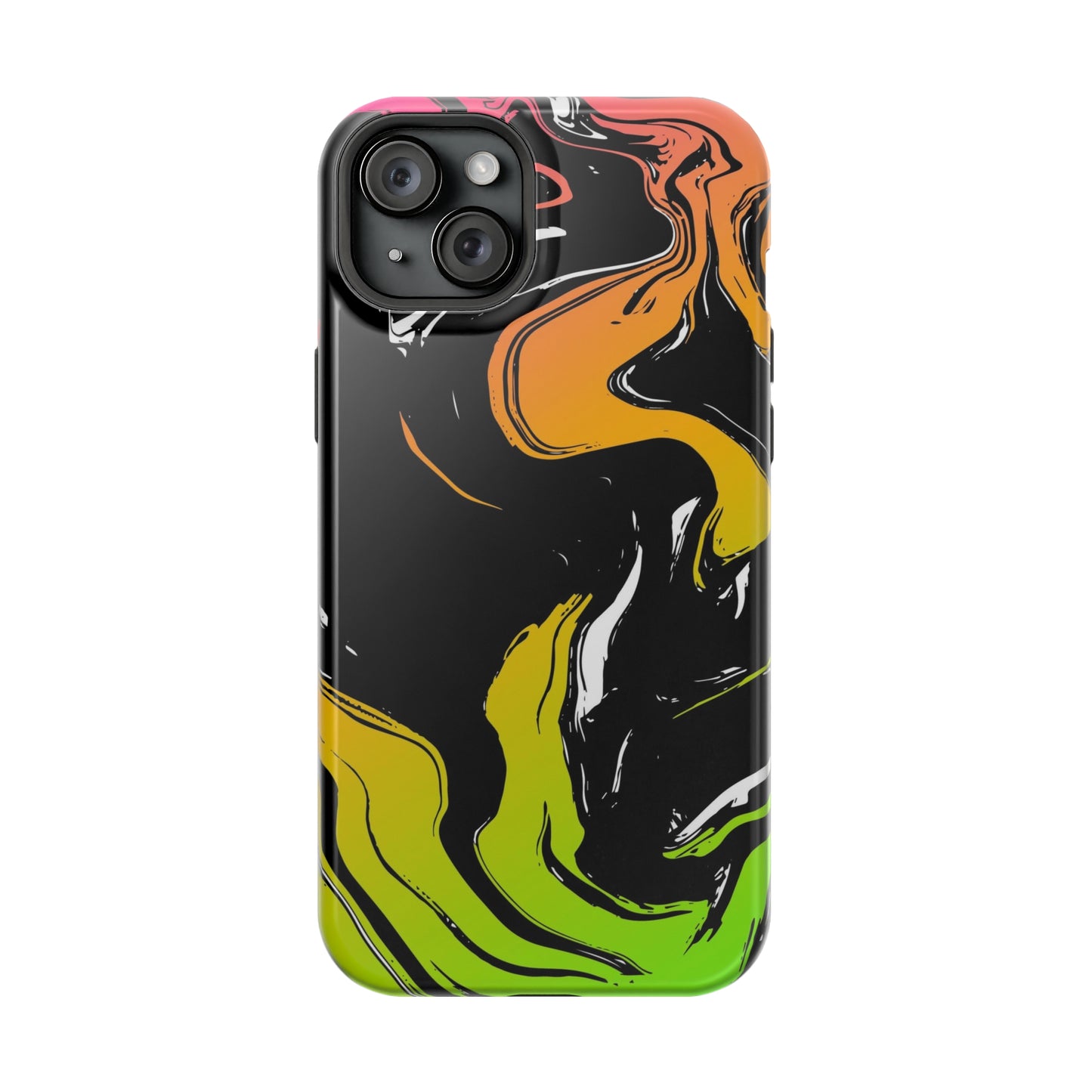 Acid marble pattern MagSafe Tough Case