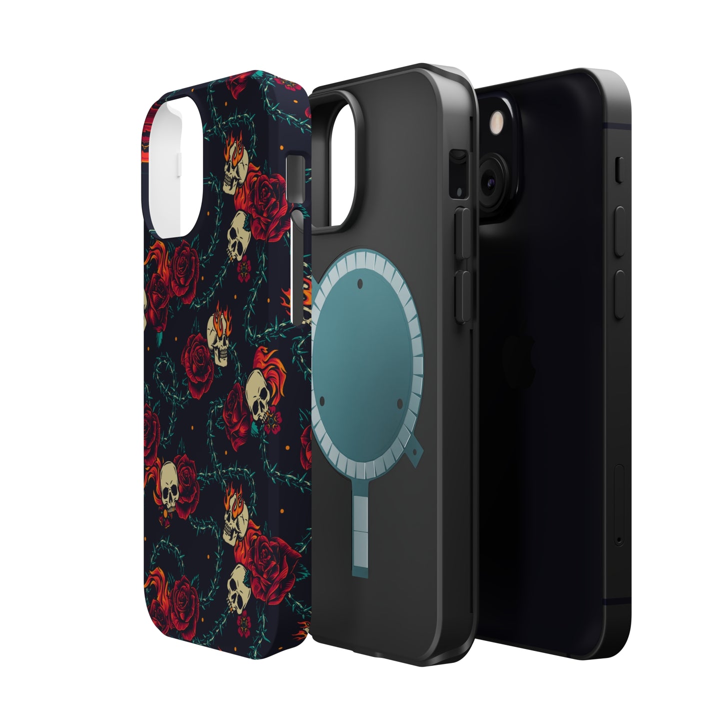 Skulls & Roses MagSafe Tough Case