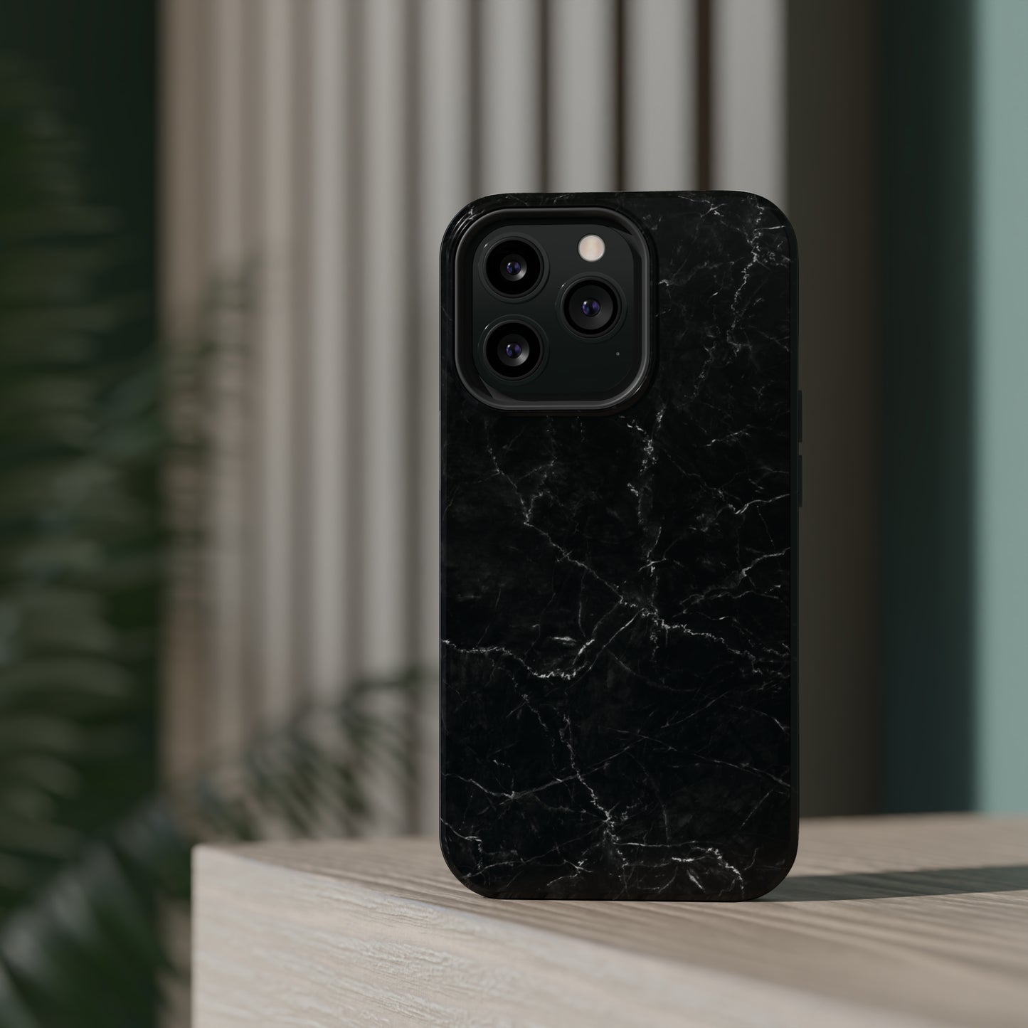 Marquina Black MagSafe Tough Case