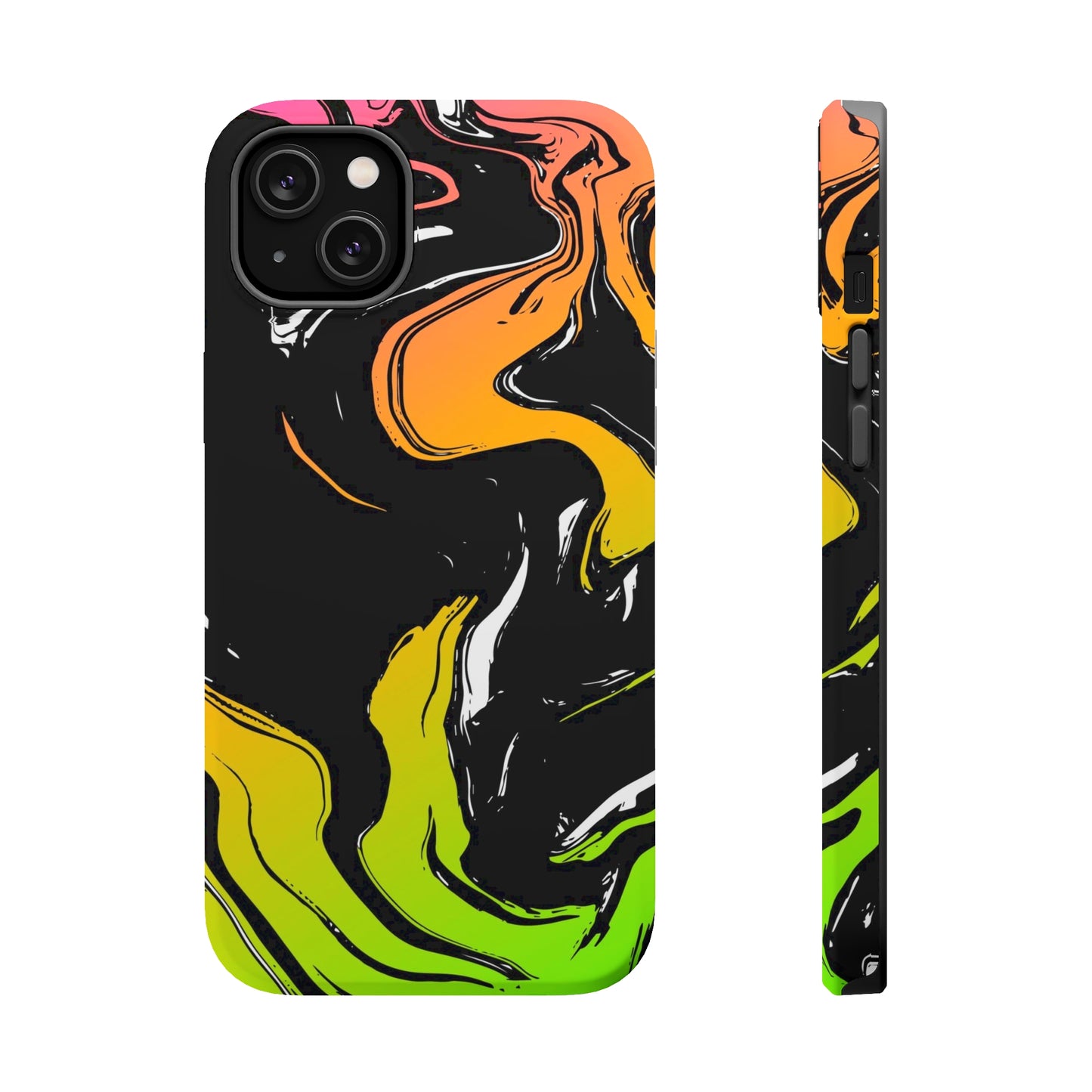 Acid marble pattern MagSafe Tough Case