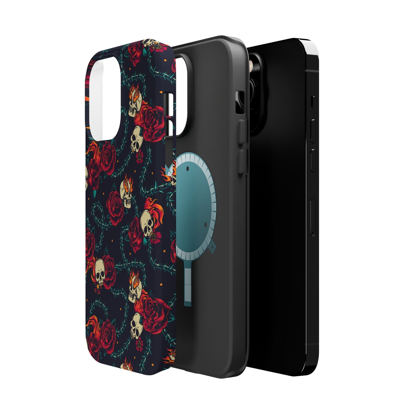 Skulls & Roses MagSafe Tough Case