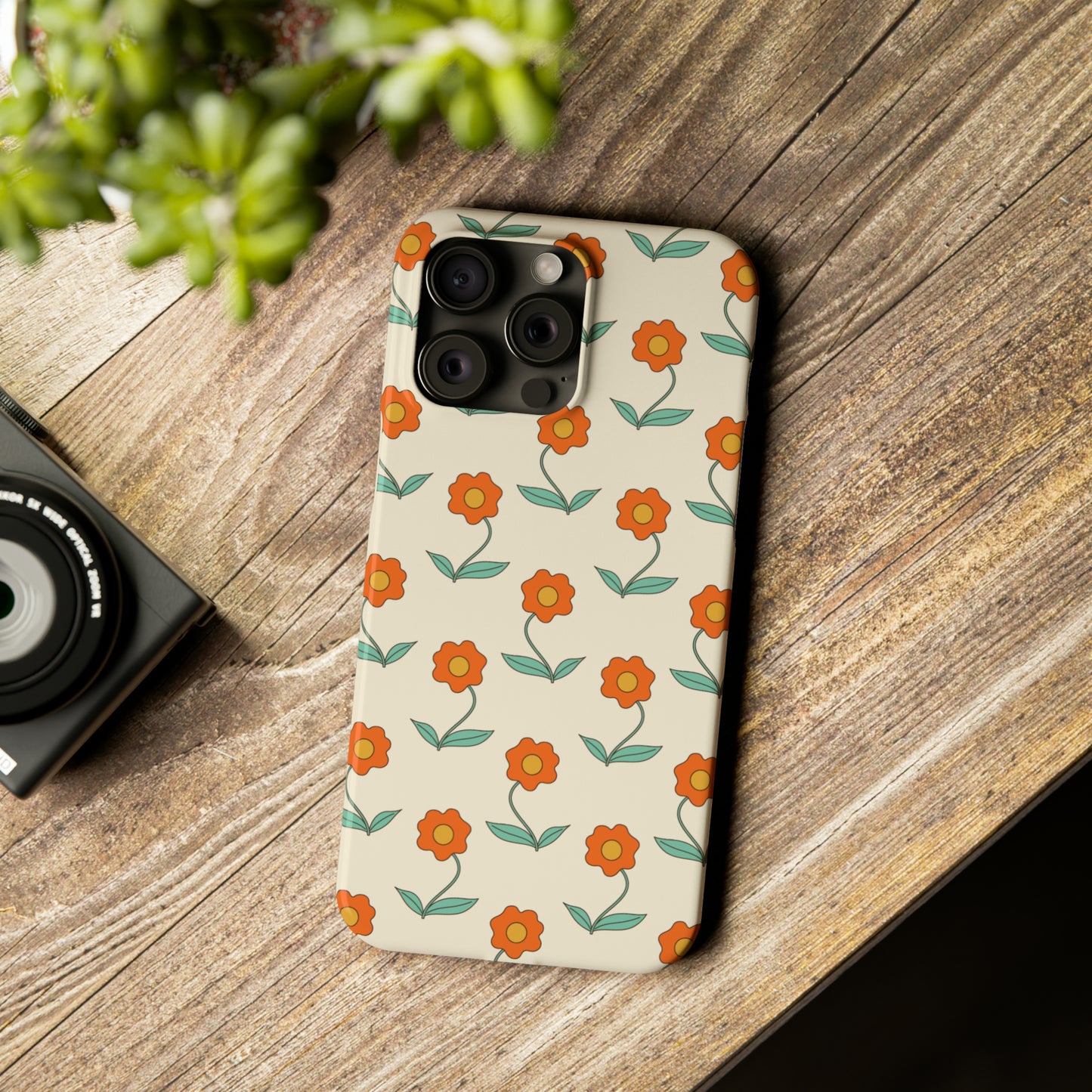 Poppy Flower Snap Case