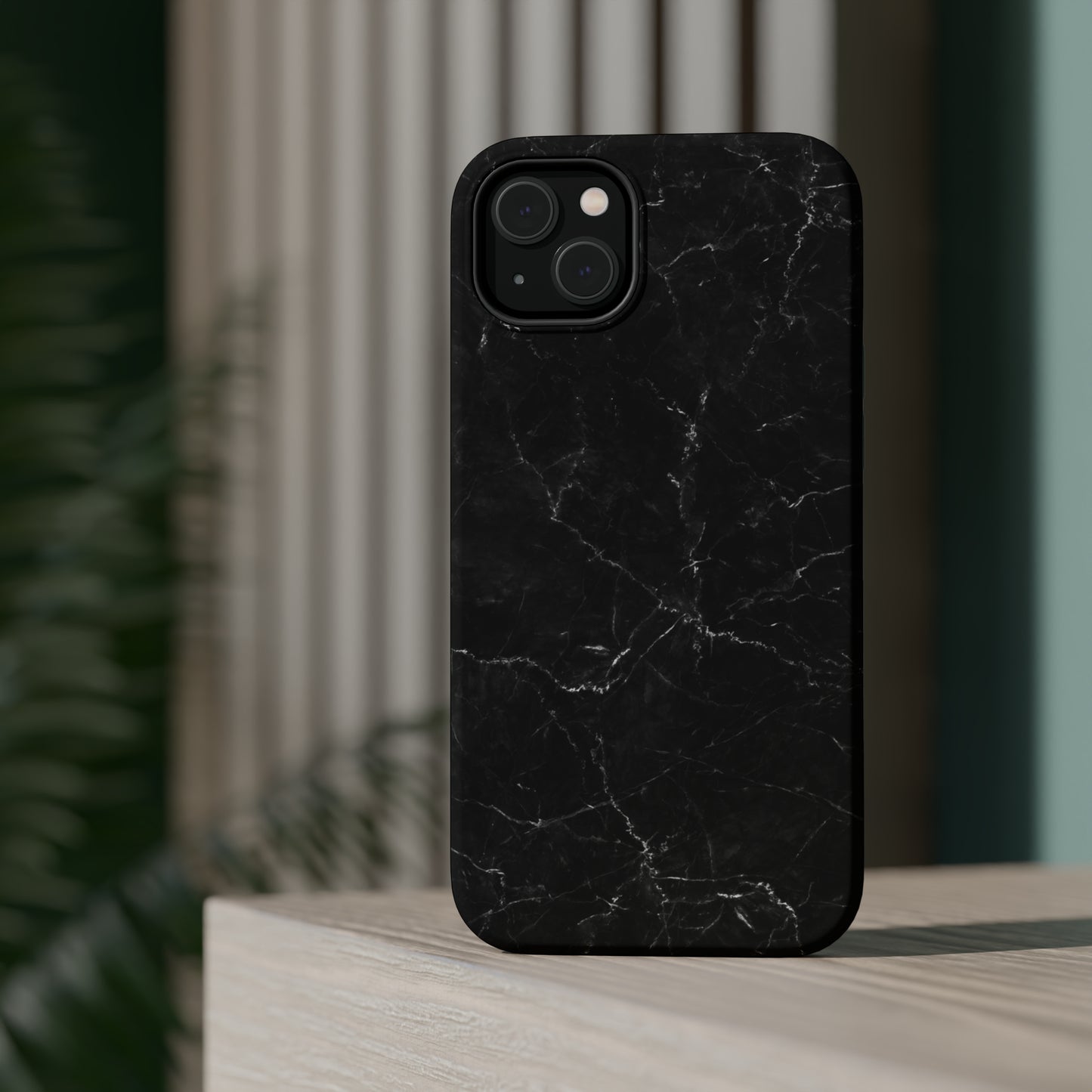 Marquina Black MagSafe Tough Case
