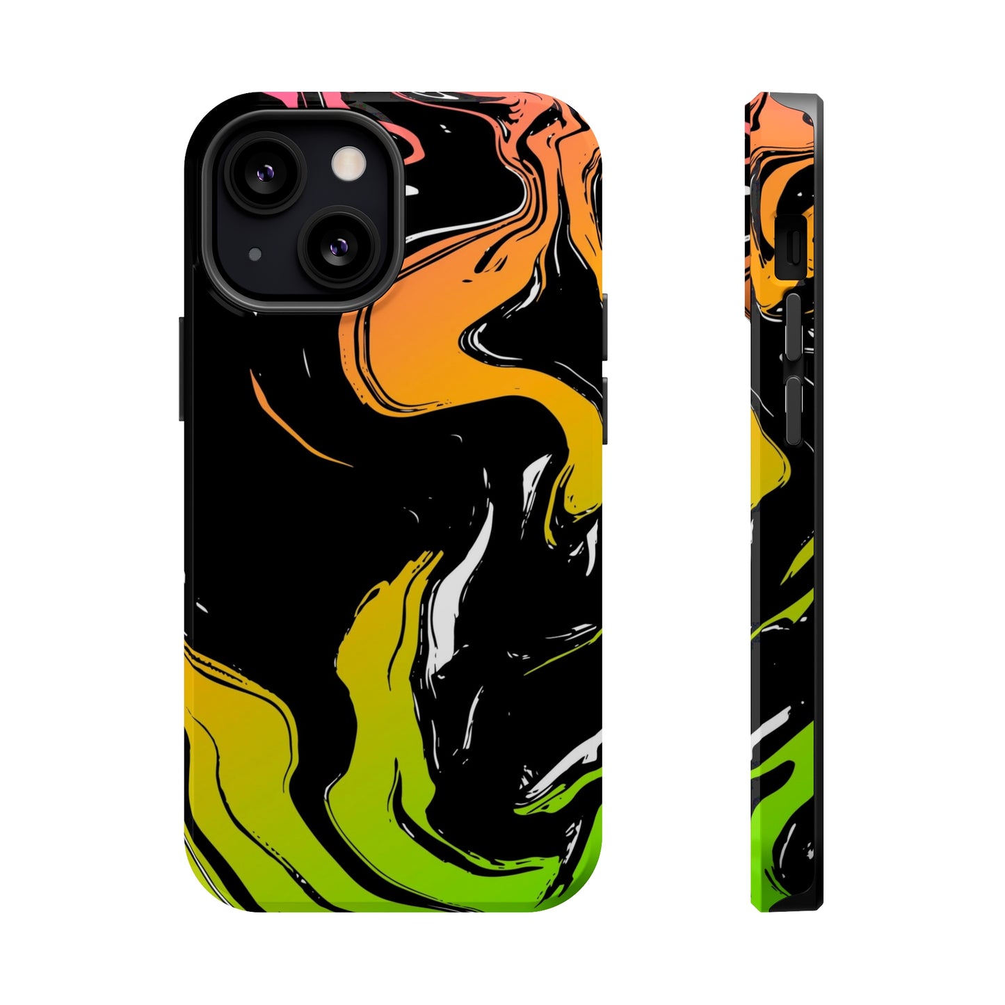 Acid marble pattern MagSafe Tough Case