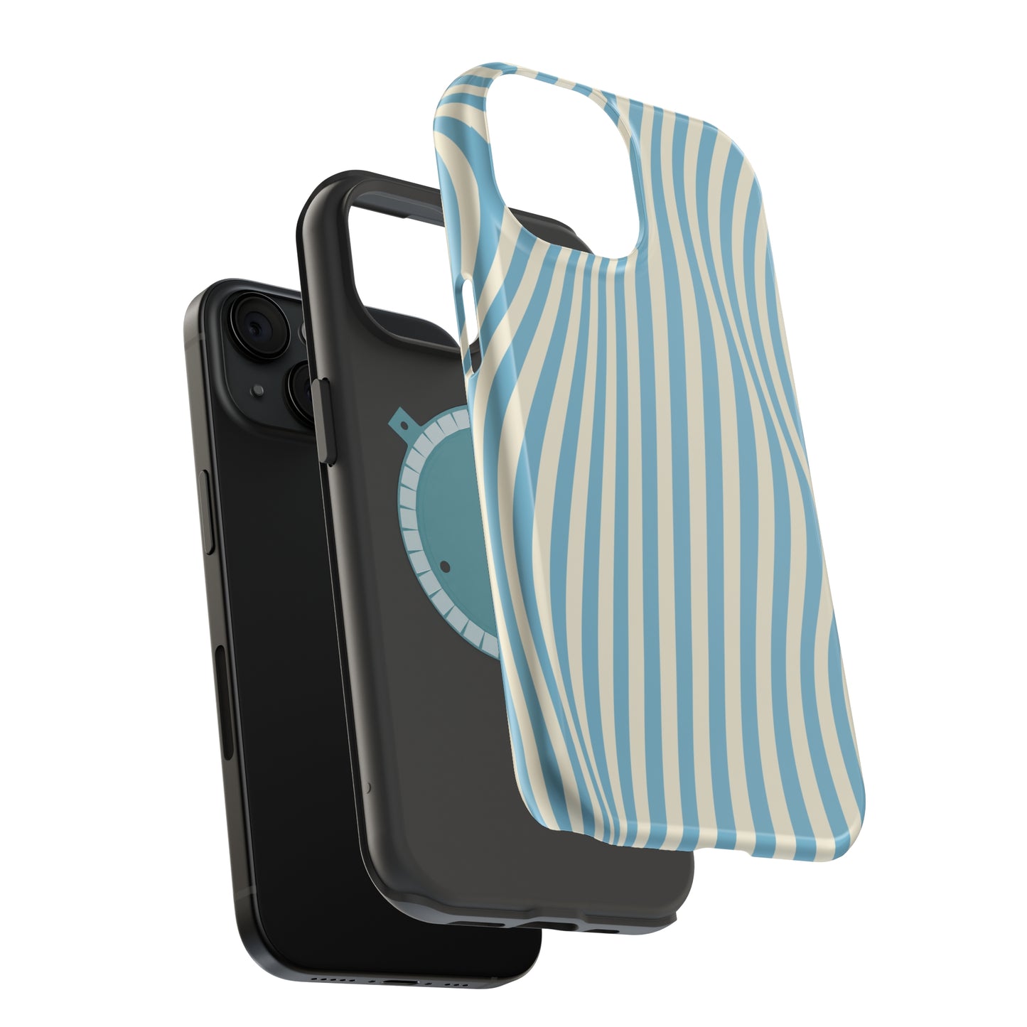 Aqua Swirl MagSafe Tough Case