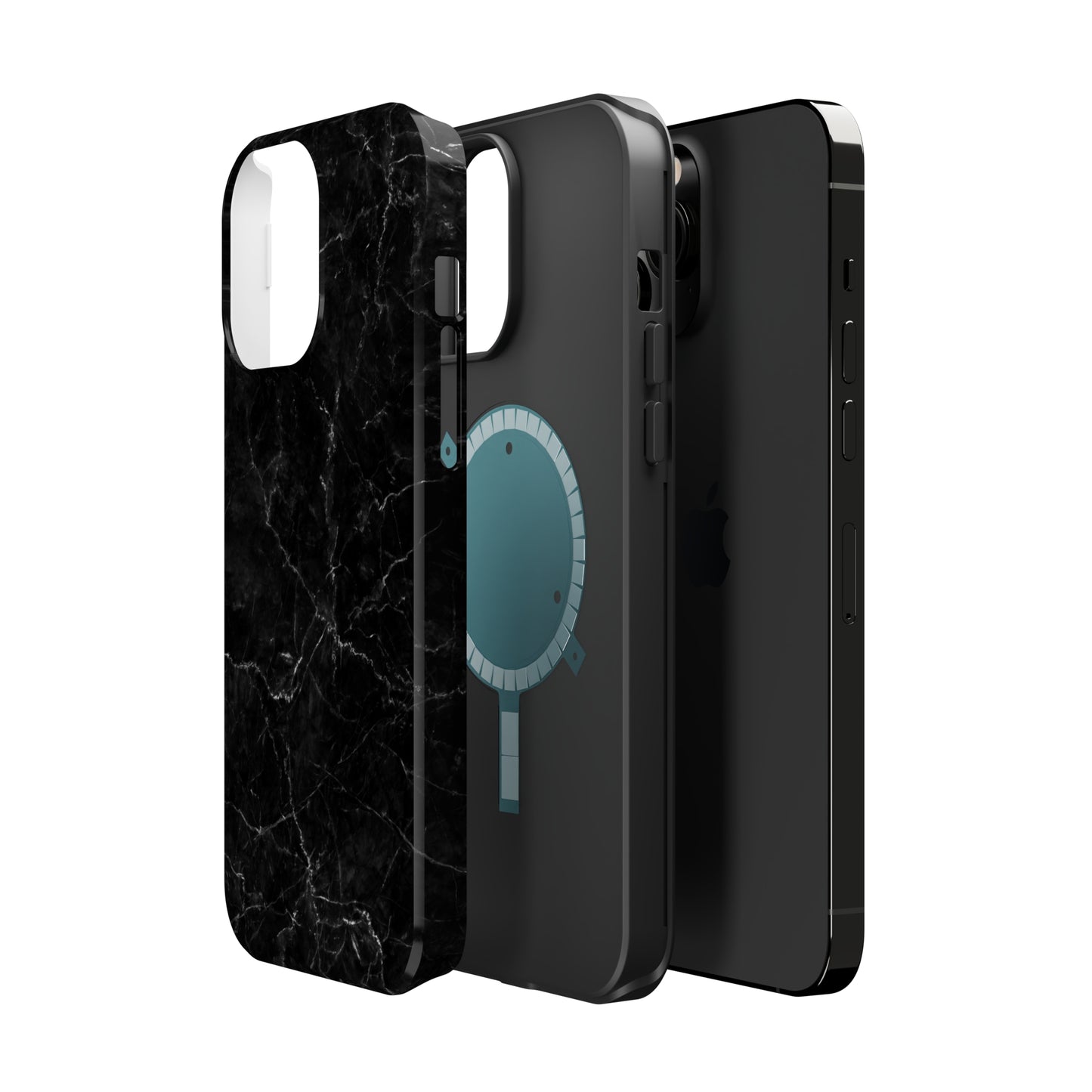 Marquina Black MagSafe Tough Case