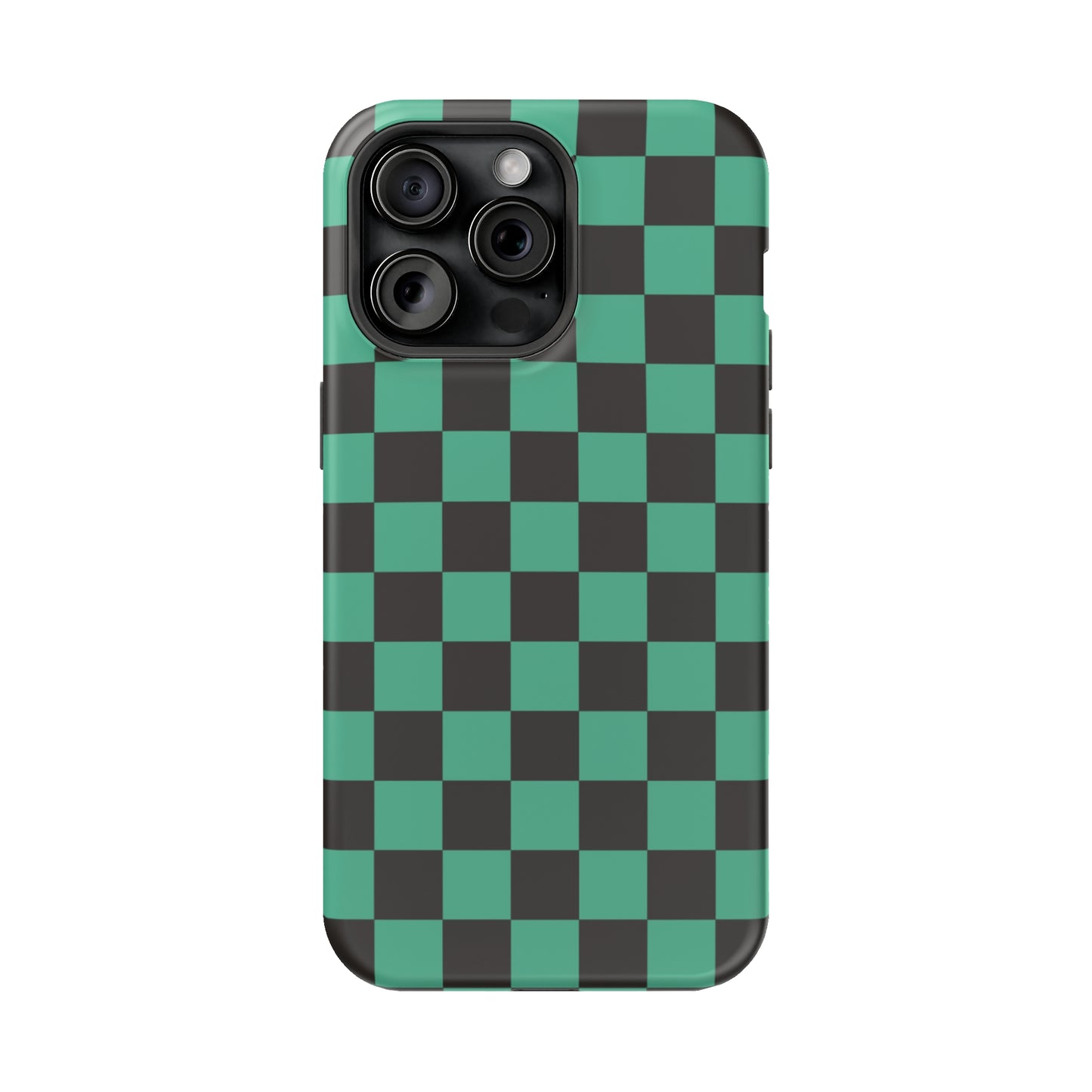 Green Checkers MagSafe Tough Case