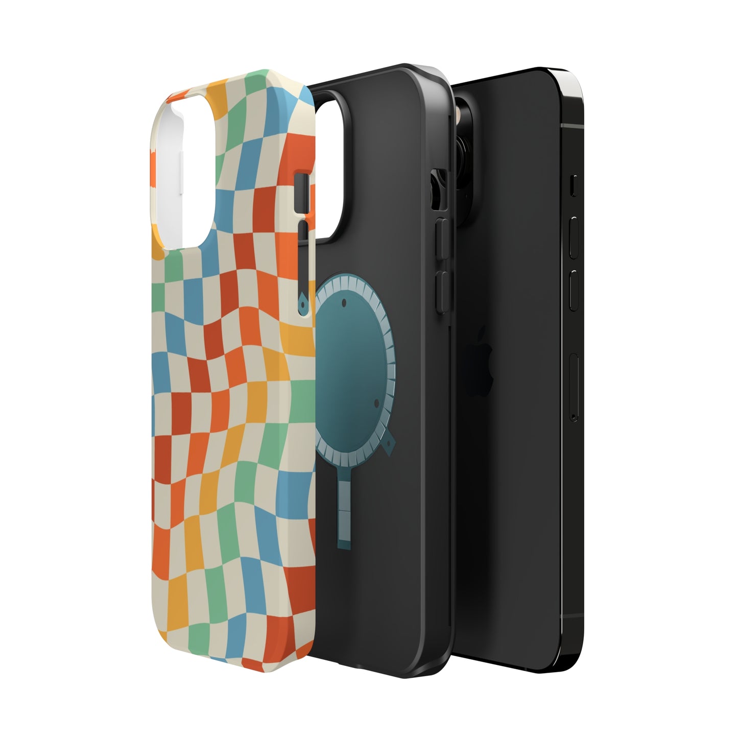Retro Crazy Checkers MagSafe Tough Case