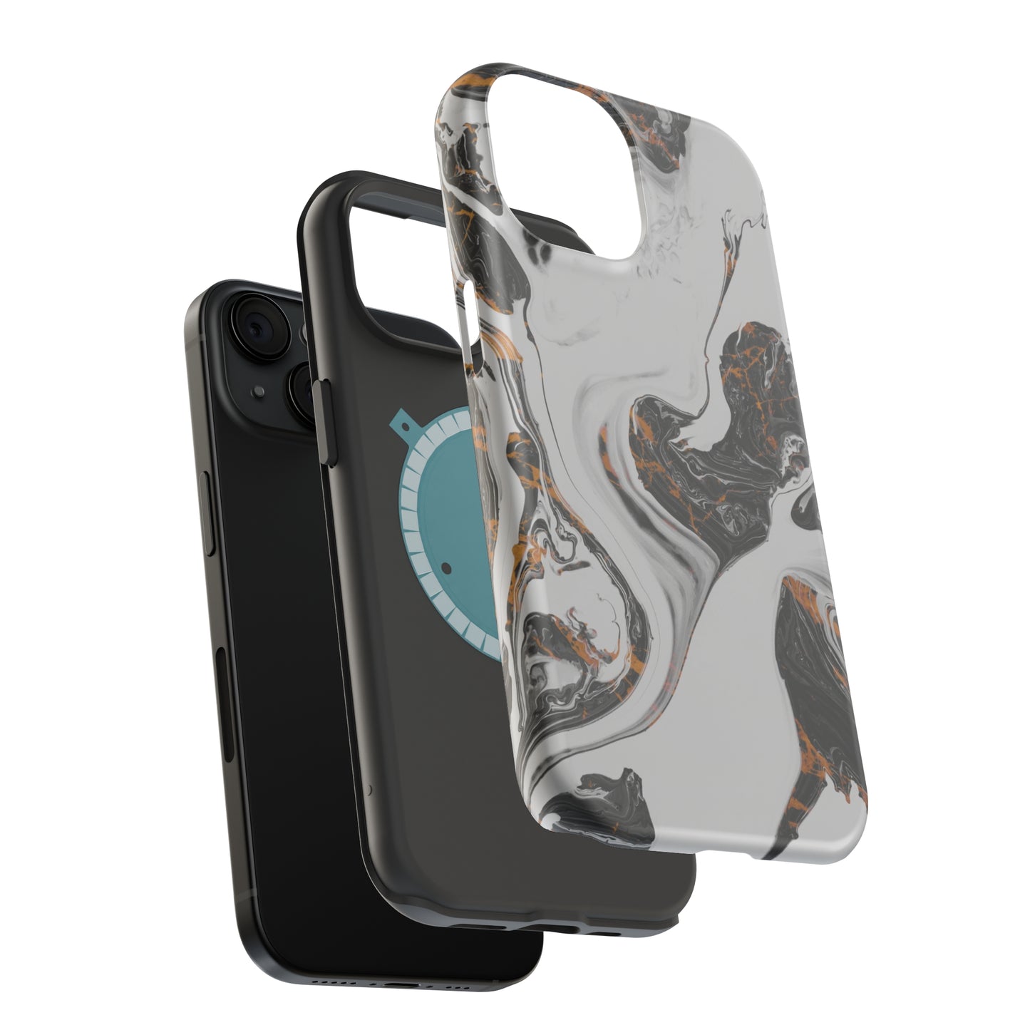 Misty Marble MagSafe Tough Case