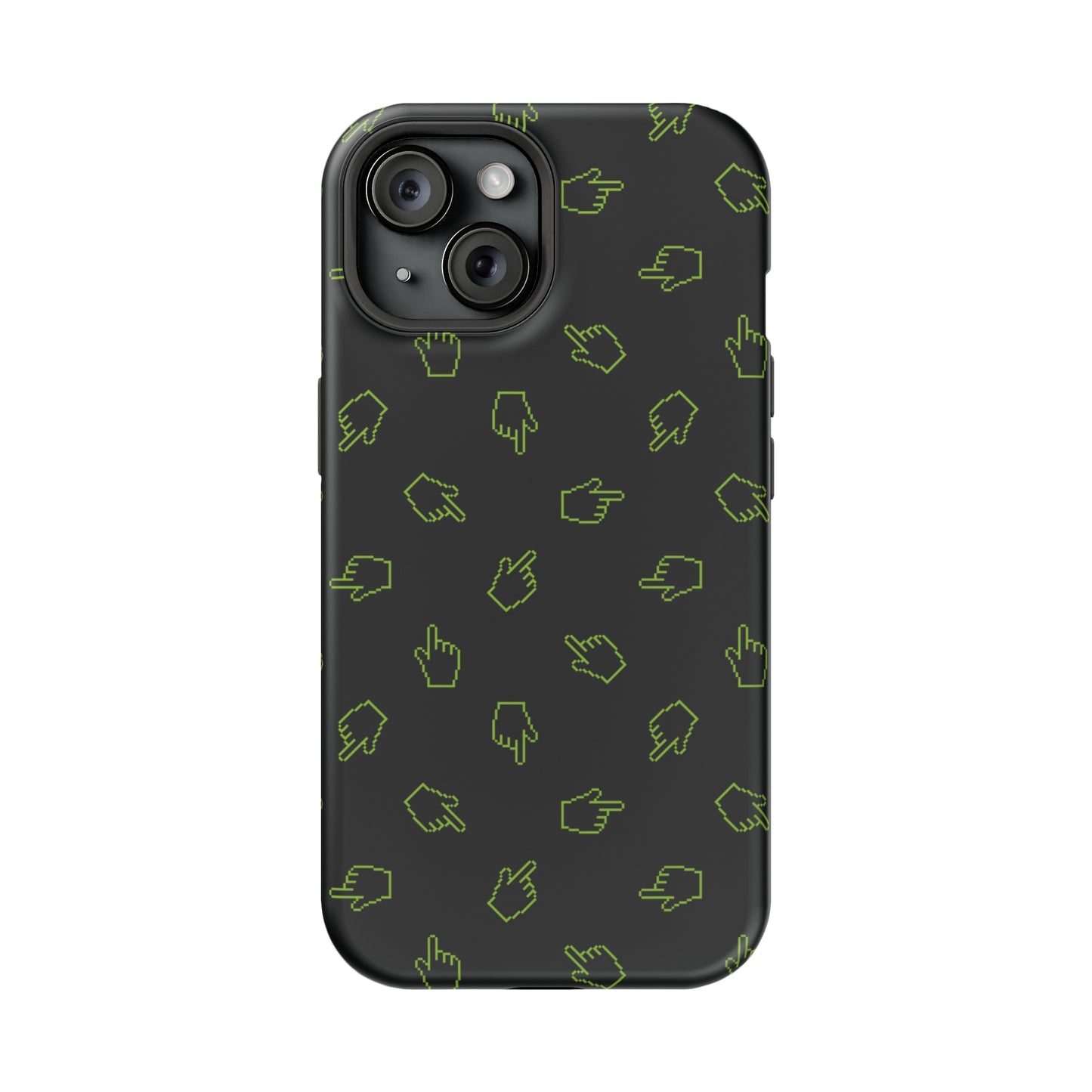 Pixelated Hand Cursor MagSafe Tough Case