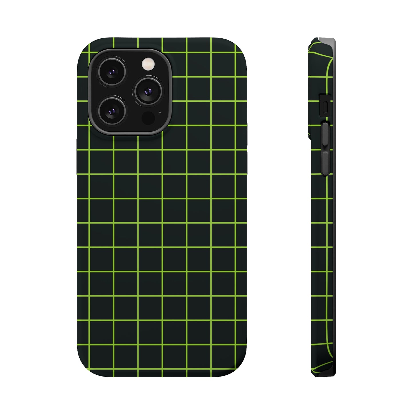 Green Grid MagSafe Tough Case