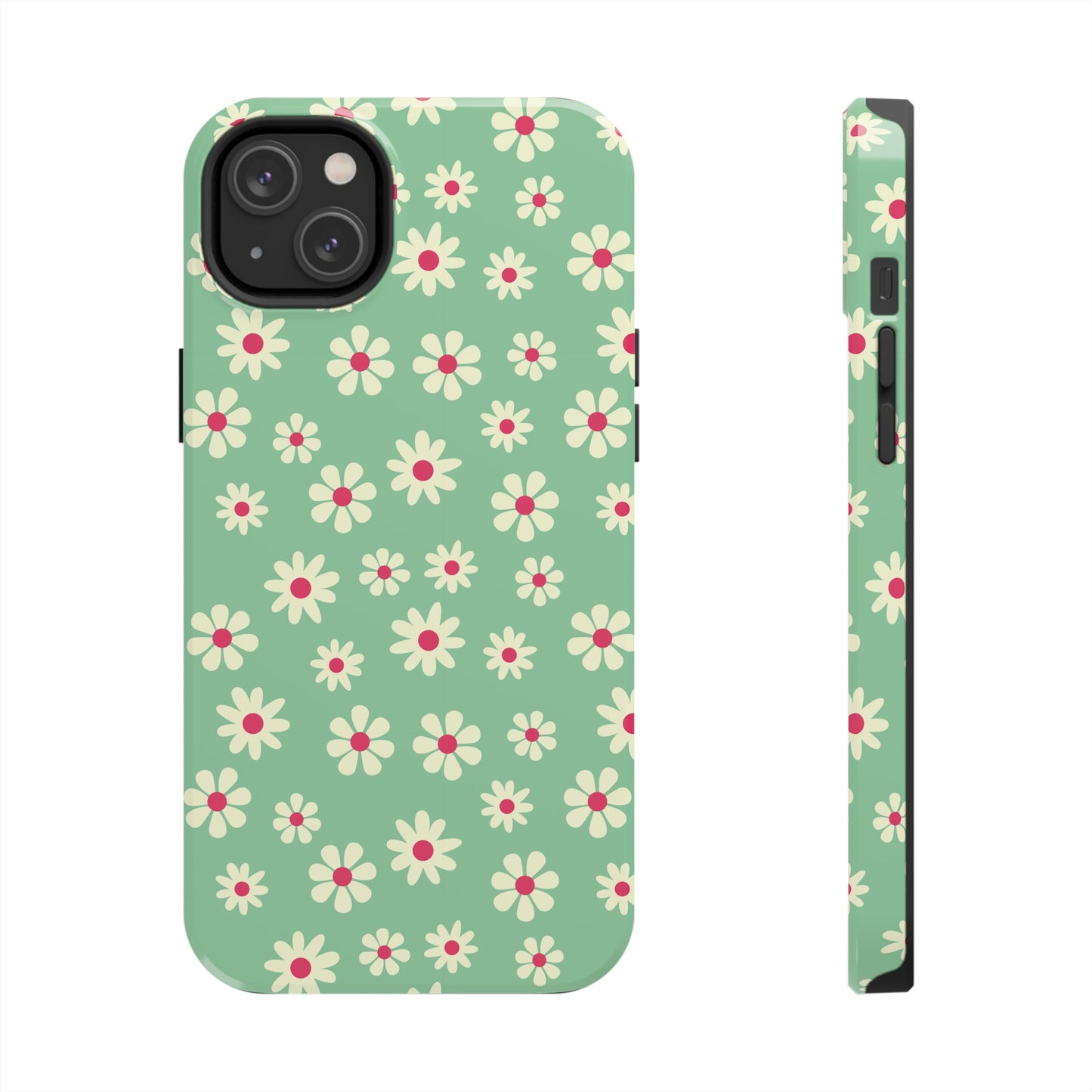 Retro Floral Tough iPhone Case