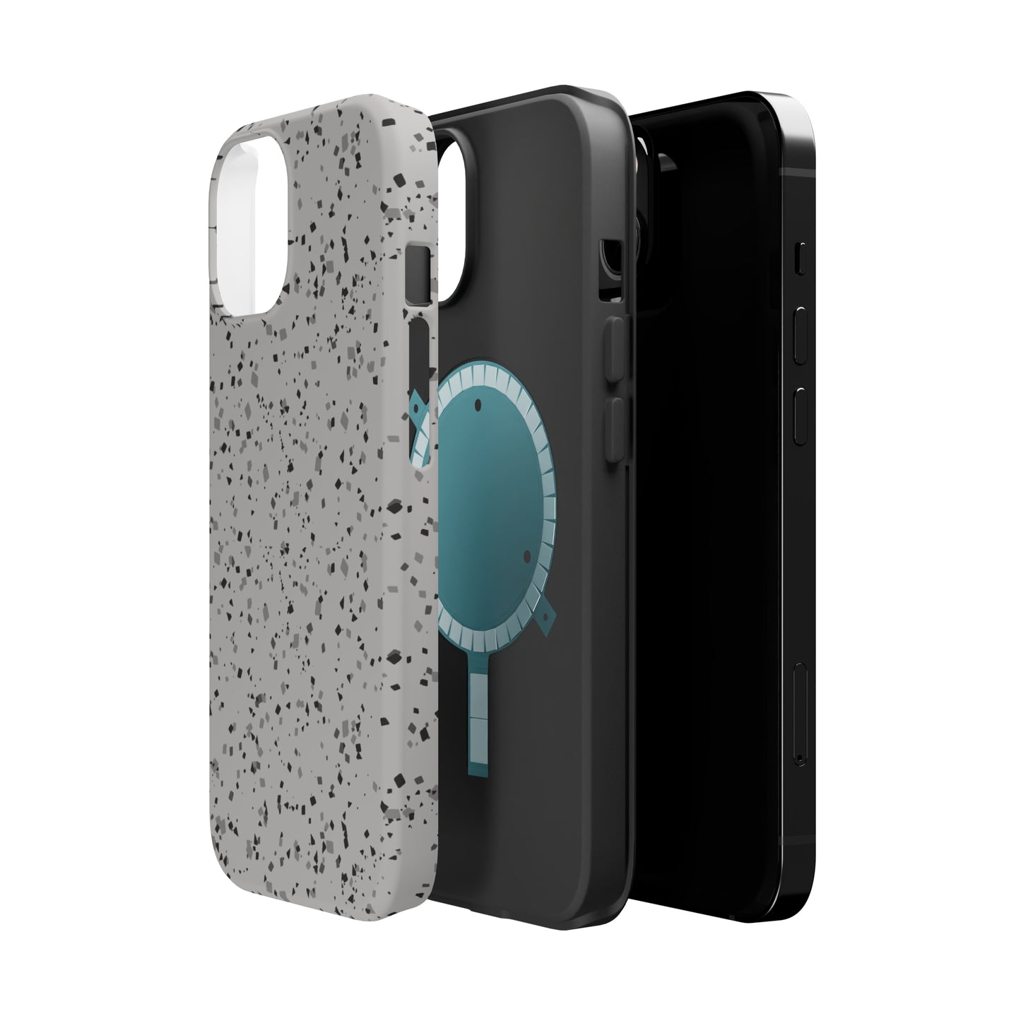 Grey Terrazzo MagSafe Tough Case