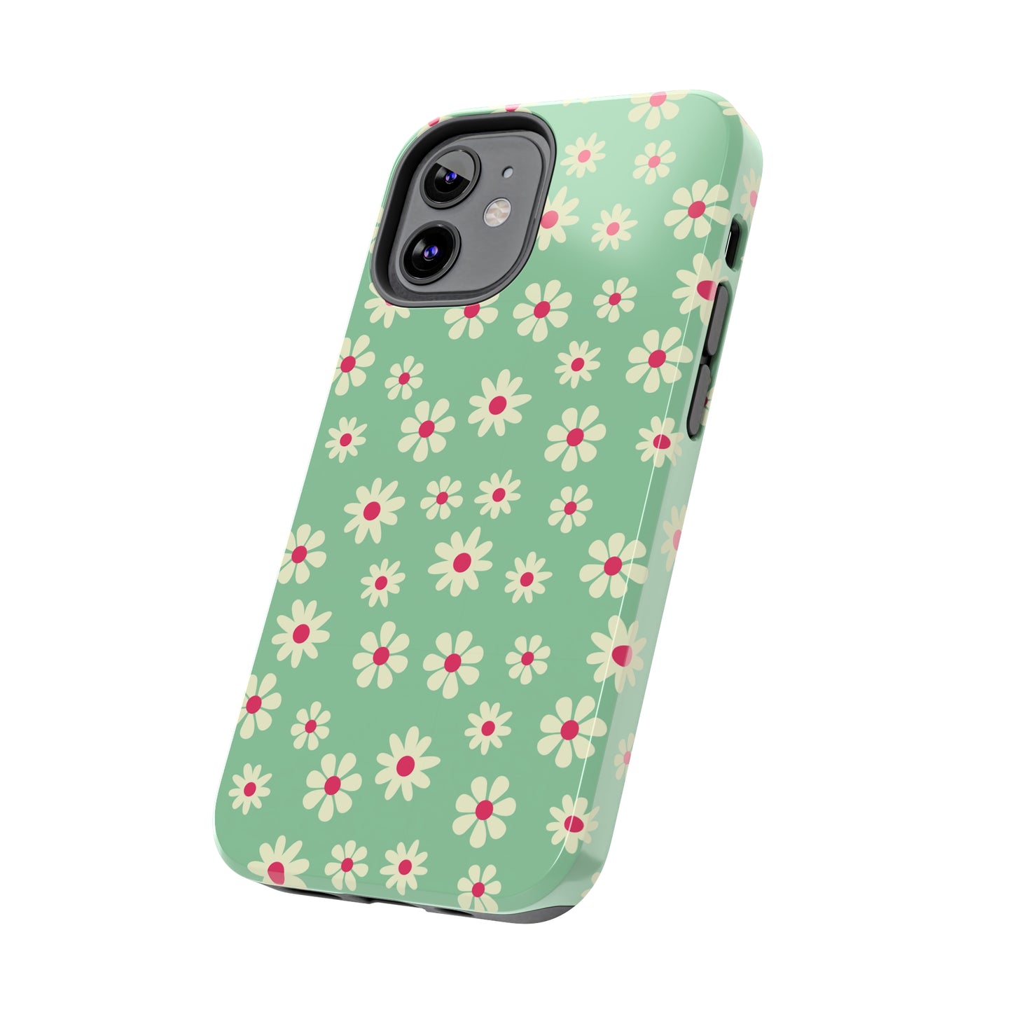 Retro Floral Tough iPhone Case