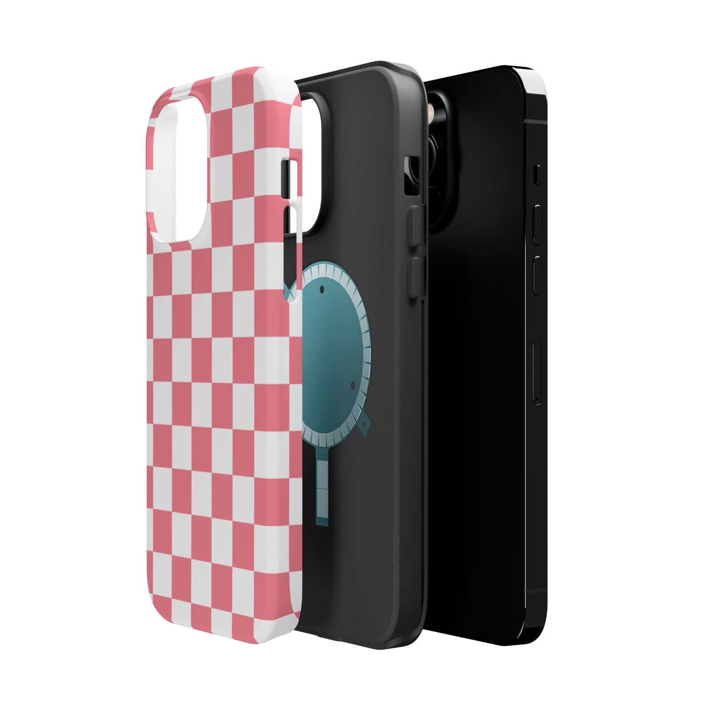 Pink Checkers MagSafe Tough Case