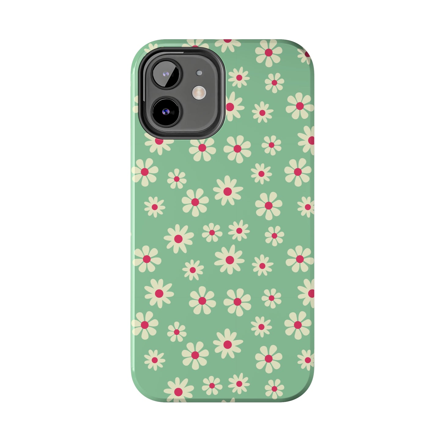 Retro Floral Tough iPhone Case