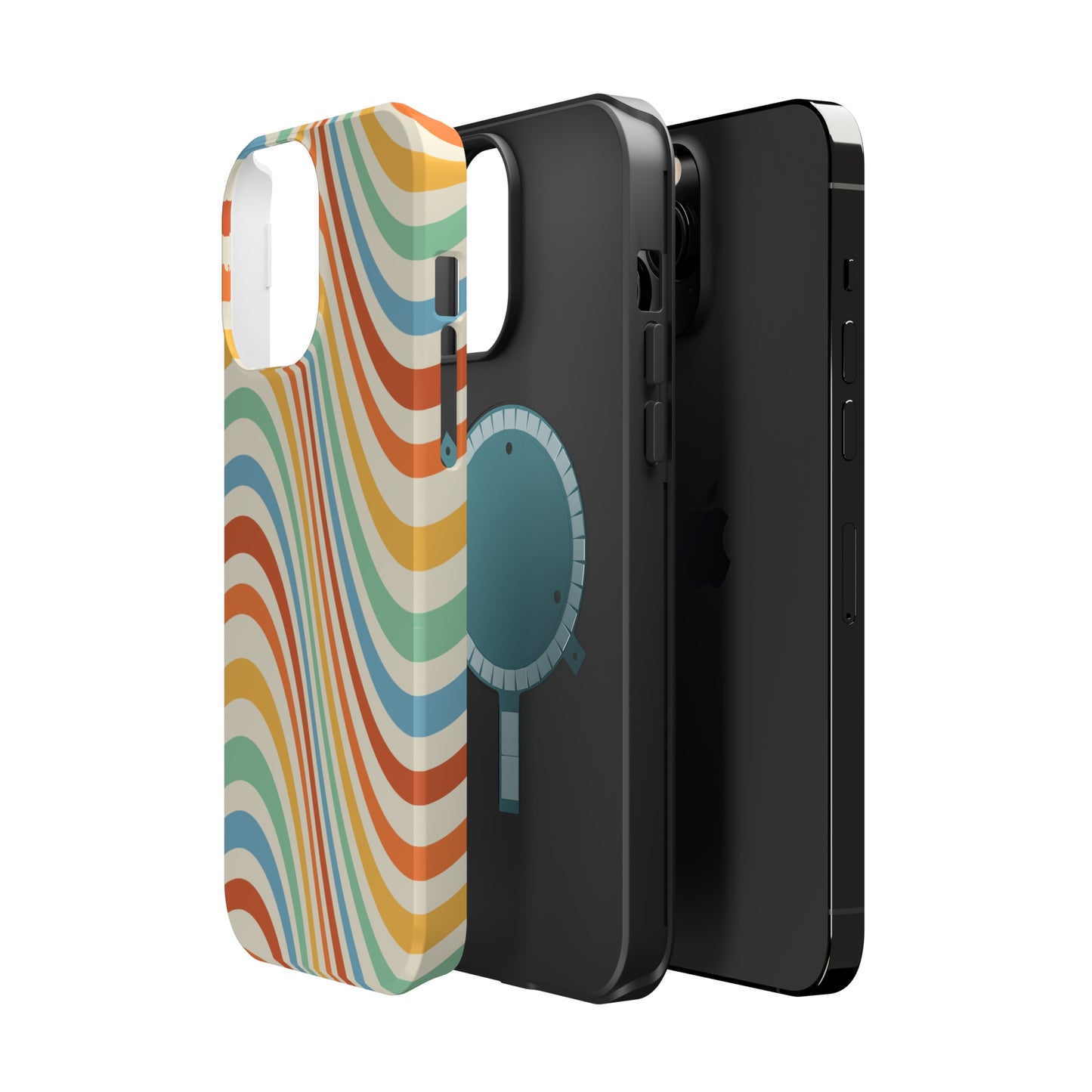 Retro Swirl MagSafe Tough Case