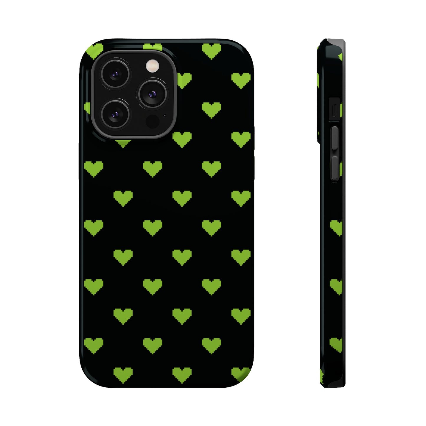 Pixelated Heart MagSafe Tough Case