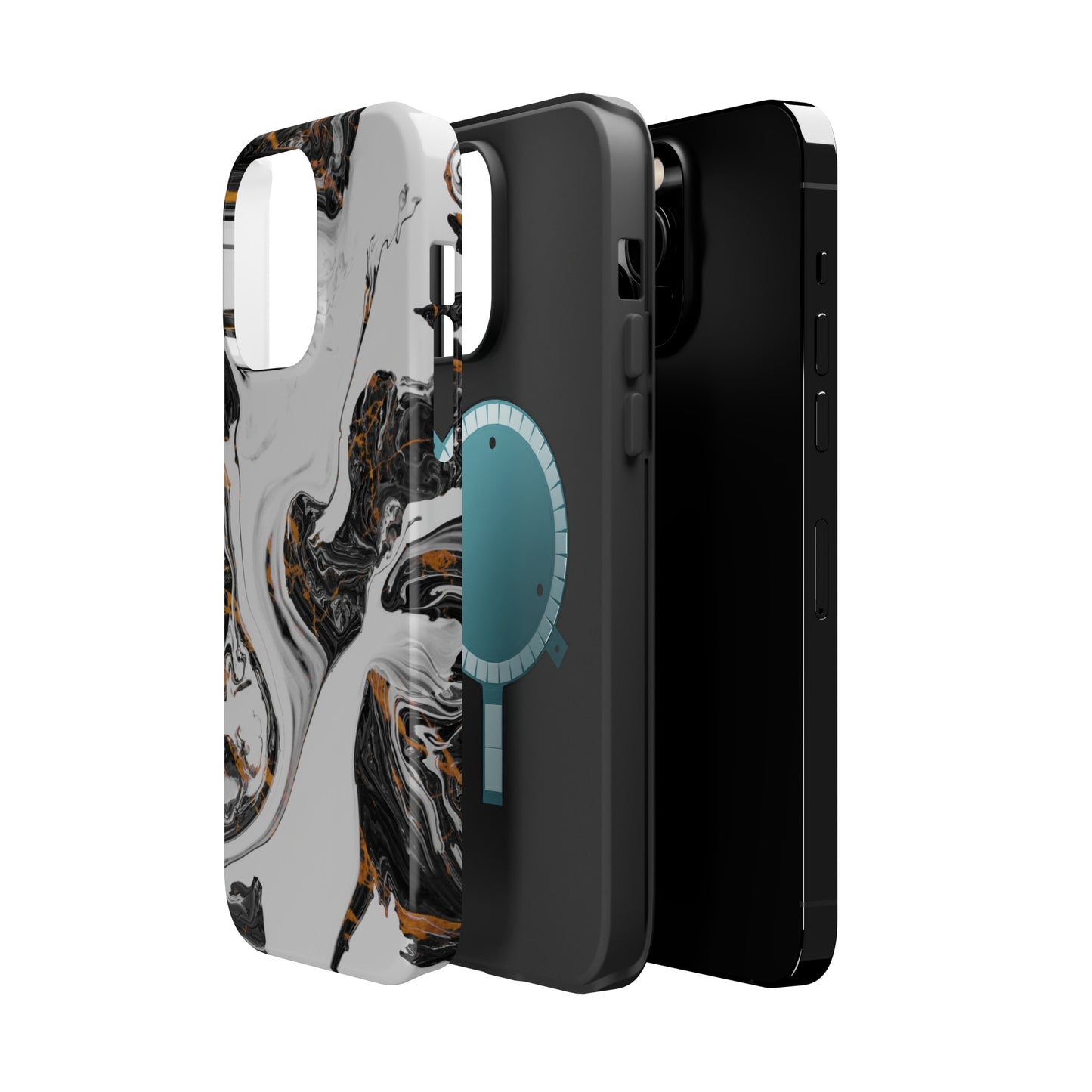 Misty Marble MagSafe Tough Case