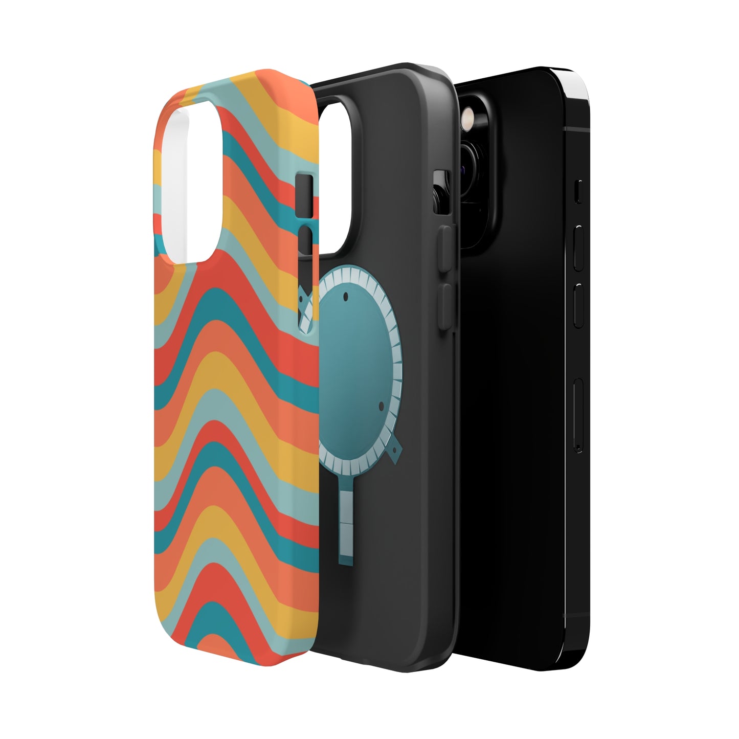 Wavy Pattern MagSafe Tough Case