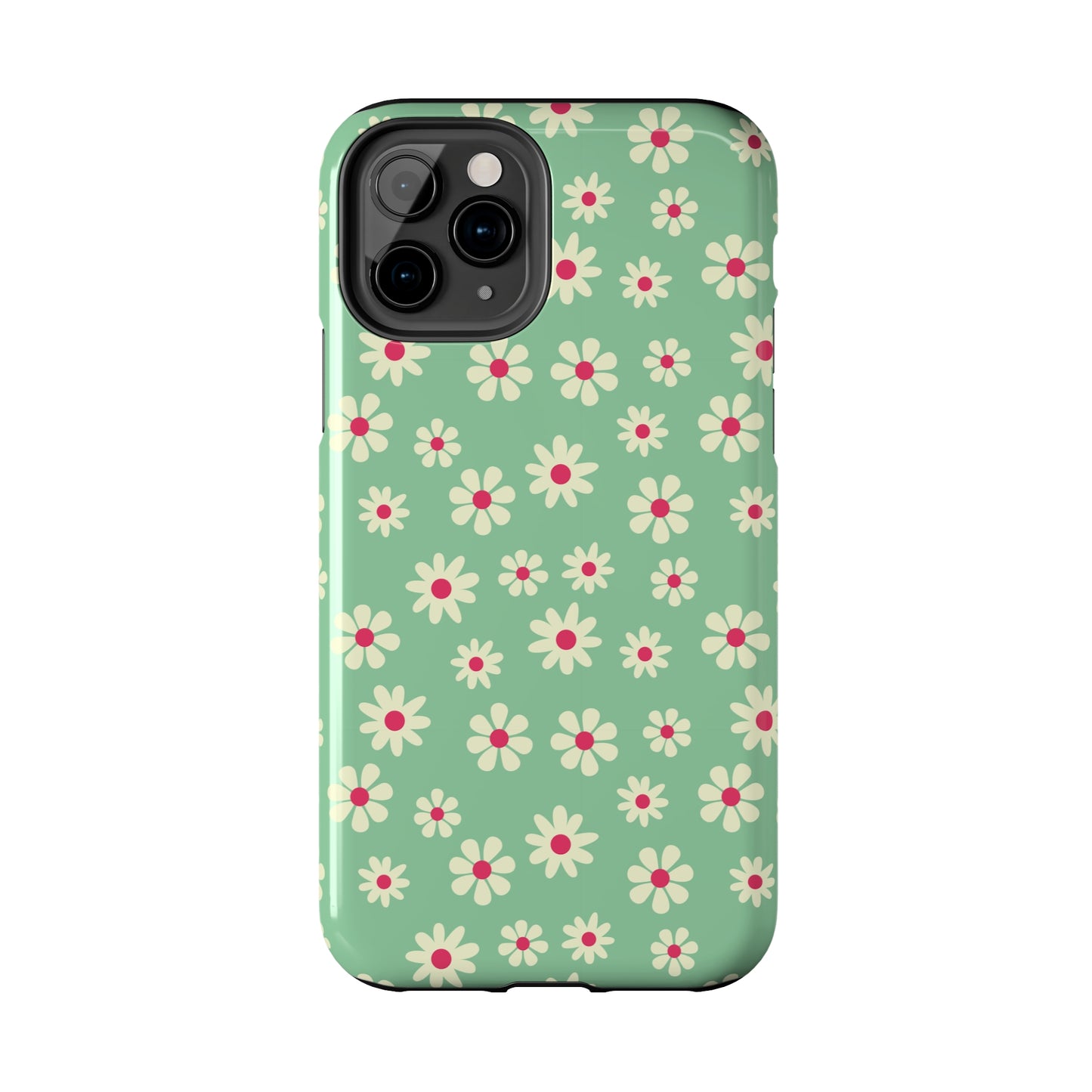 Retro Floral Tough iPhone Case