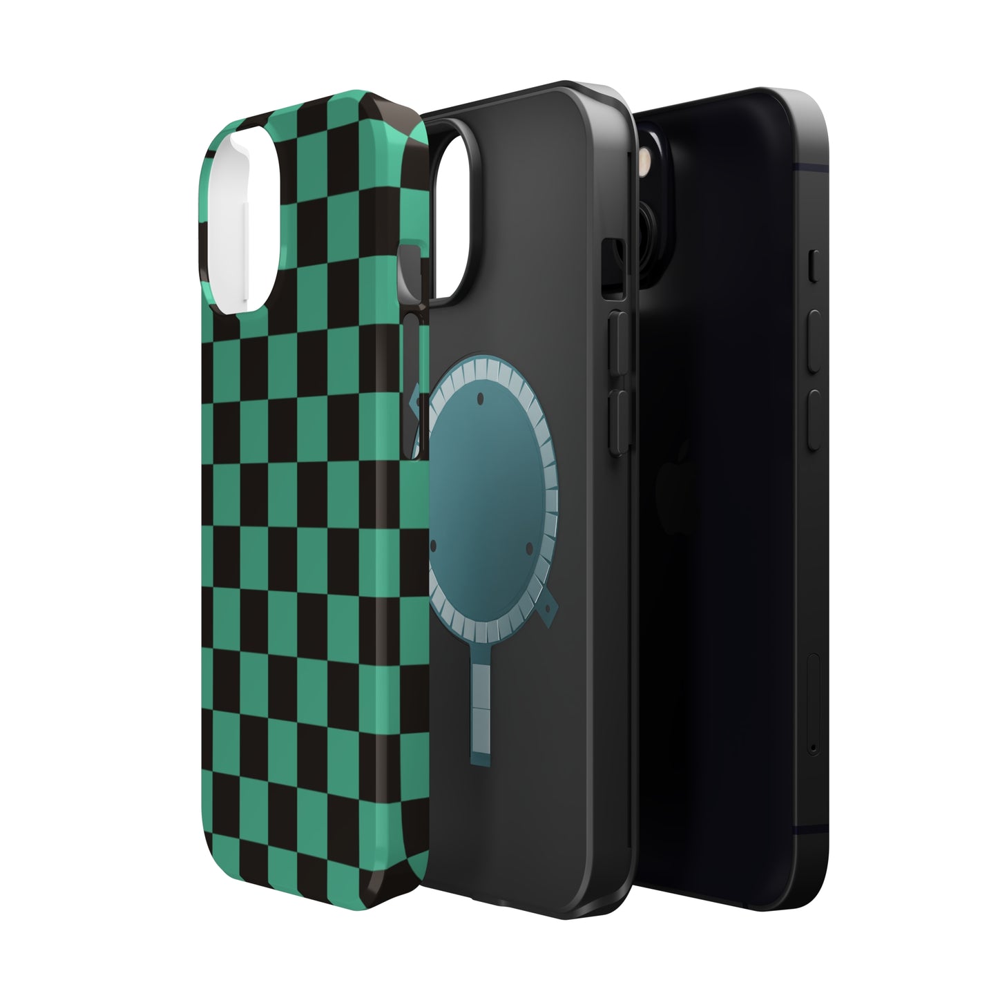 Green Checkers MagSafe Tough Case