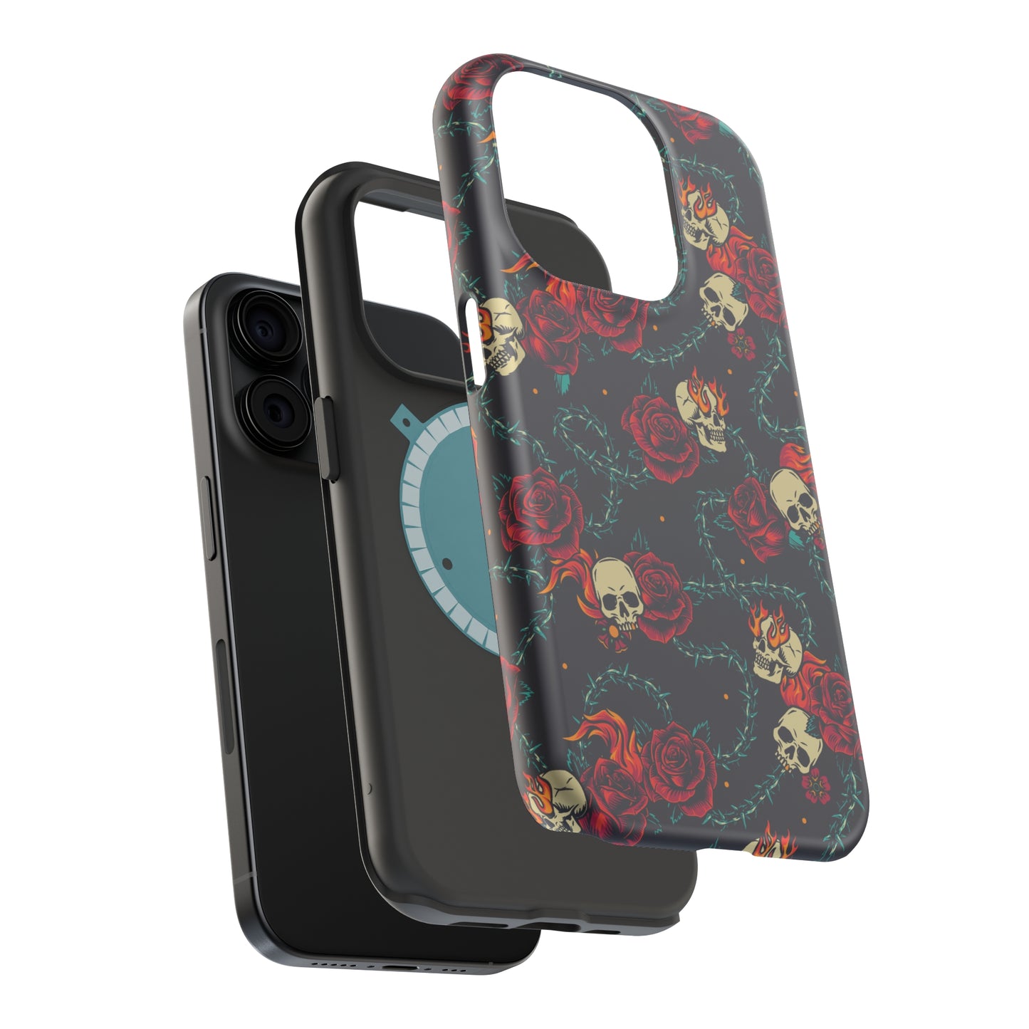 Skulls & Roses MagSafe Tough Case