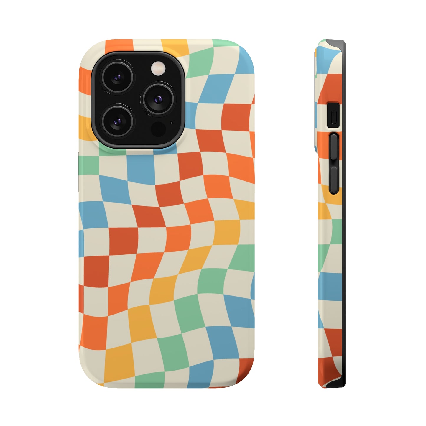 Retro Crazy Checkers MagSafe Tough Case