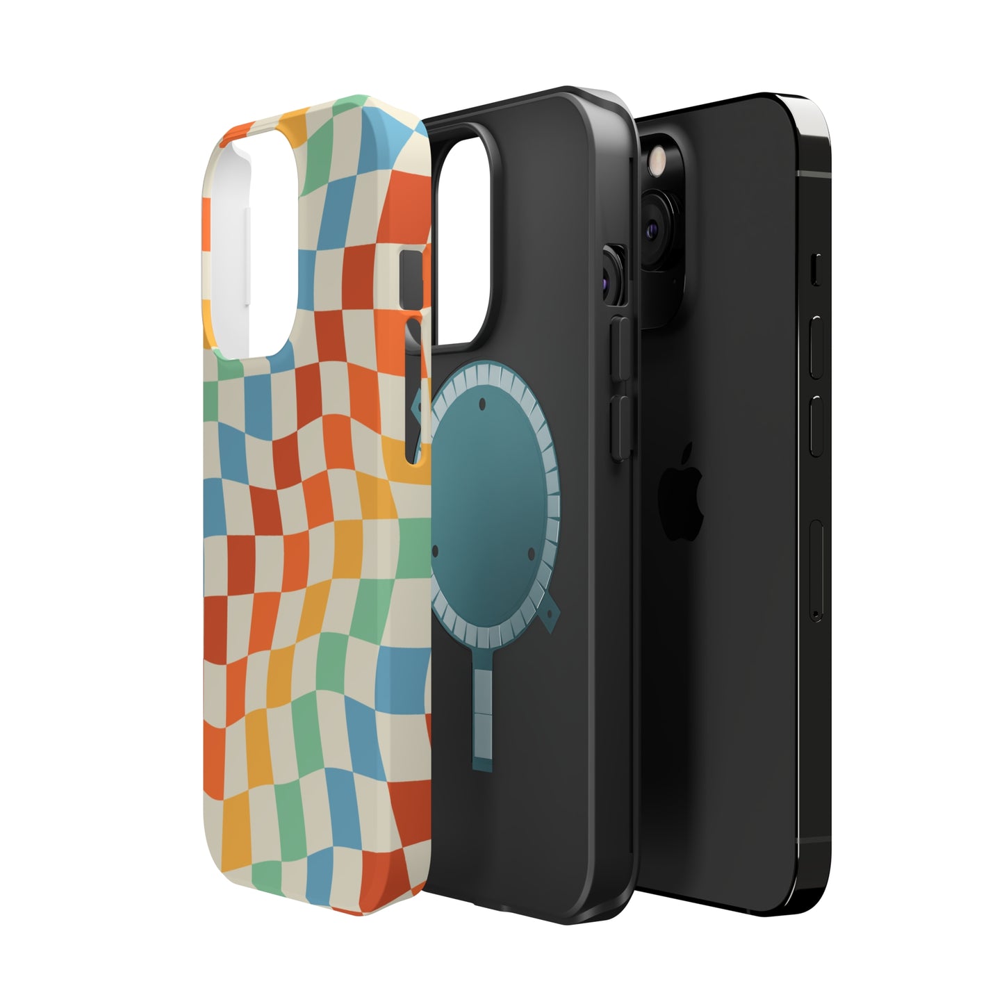 Retro Crazy Checkers MagSafe Tough Case
