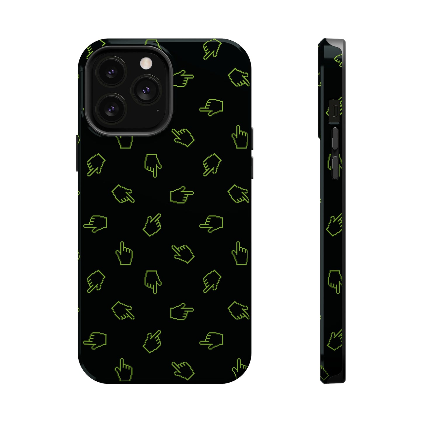 Pixelated Hand Cursor MagSafe Tough Case