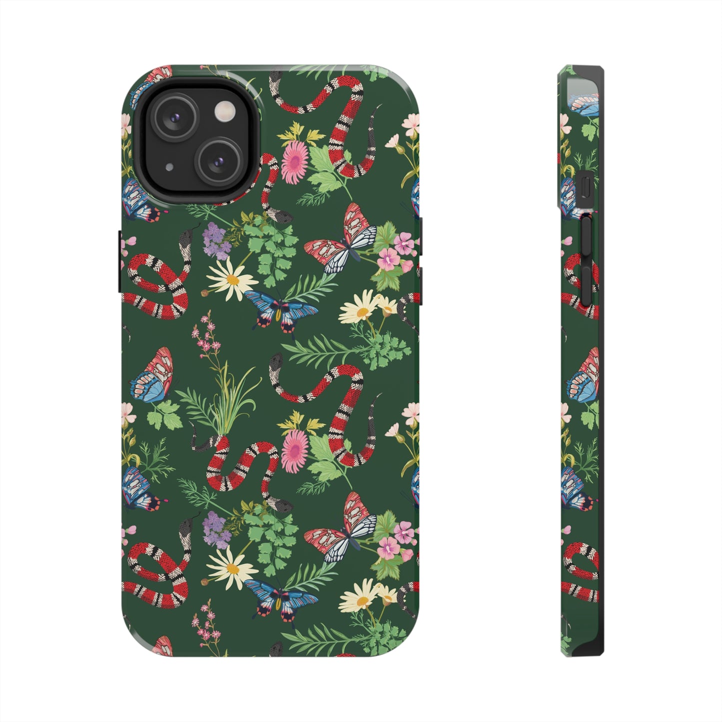Tropical Chaos Pattern Tough iPhone Case