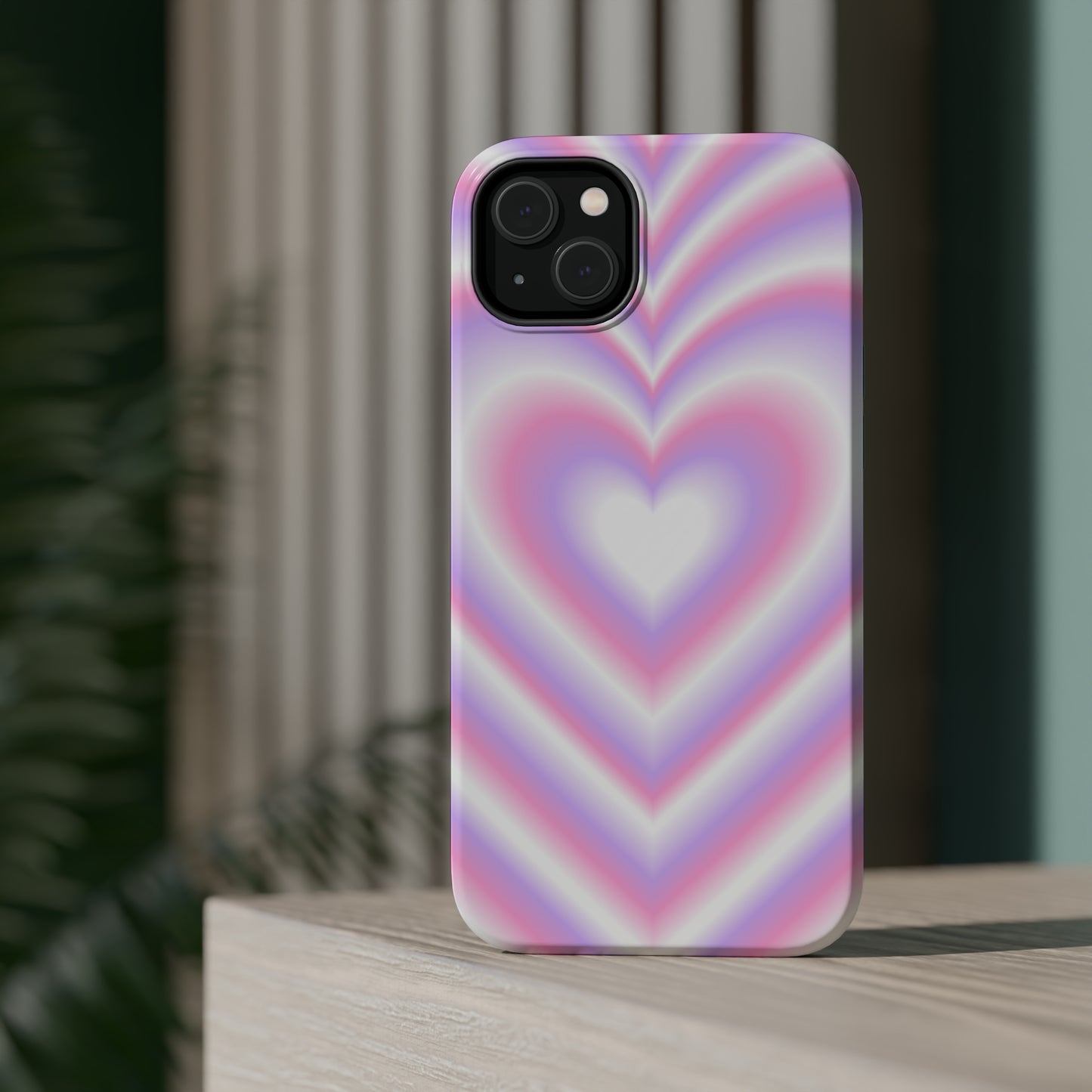 Blurred Heart MagSafe Tough Case