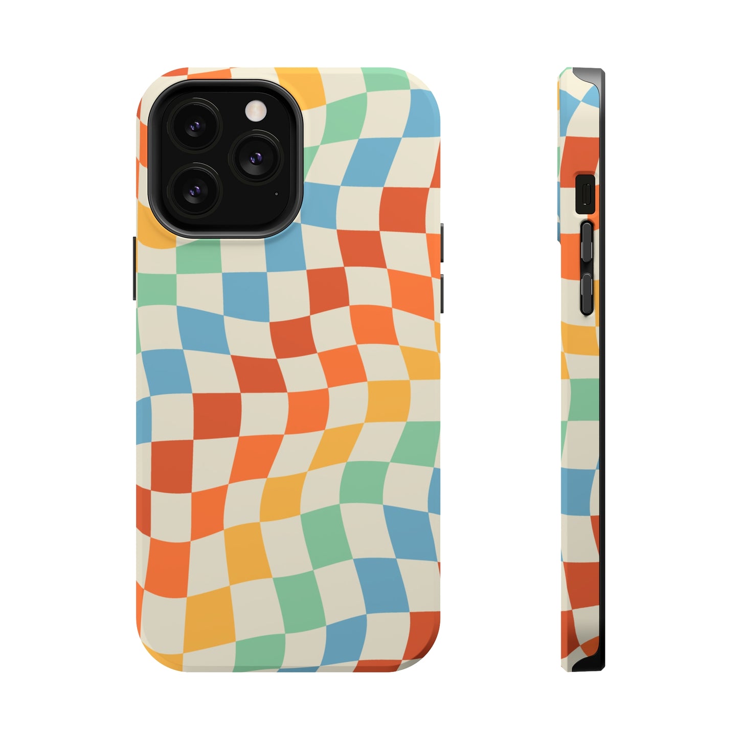 Retro Crazy Checkers MagSafe Tough Case
