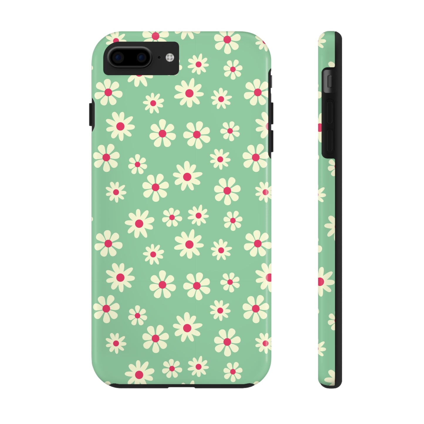 Retro Floral Tough iPhone Case