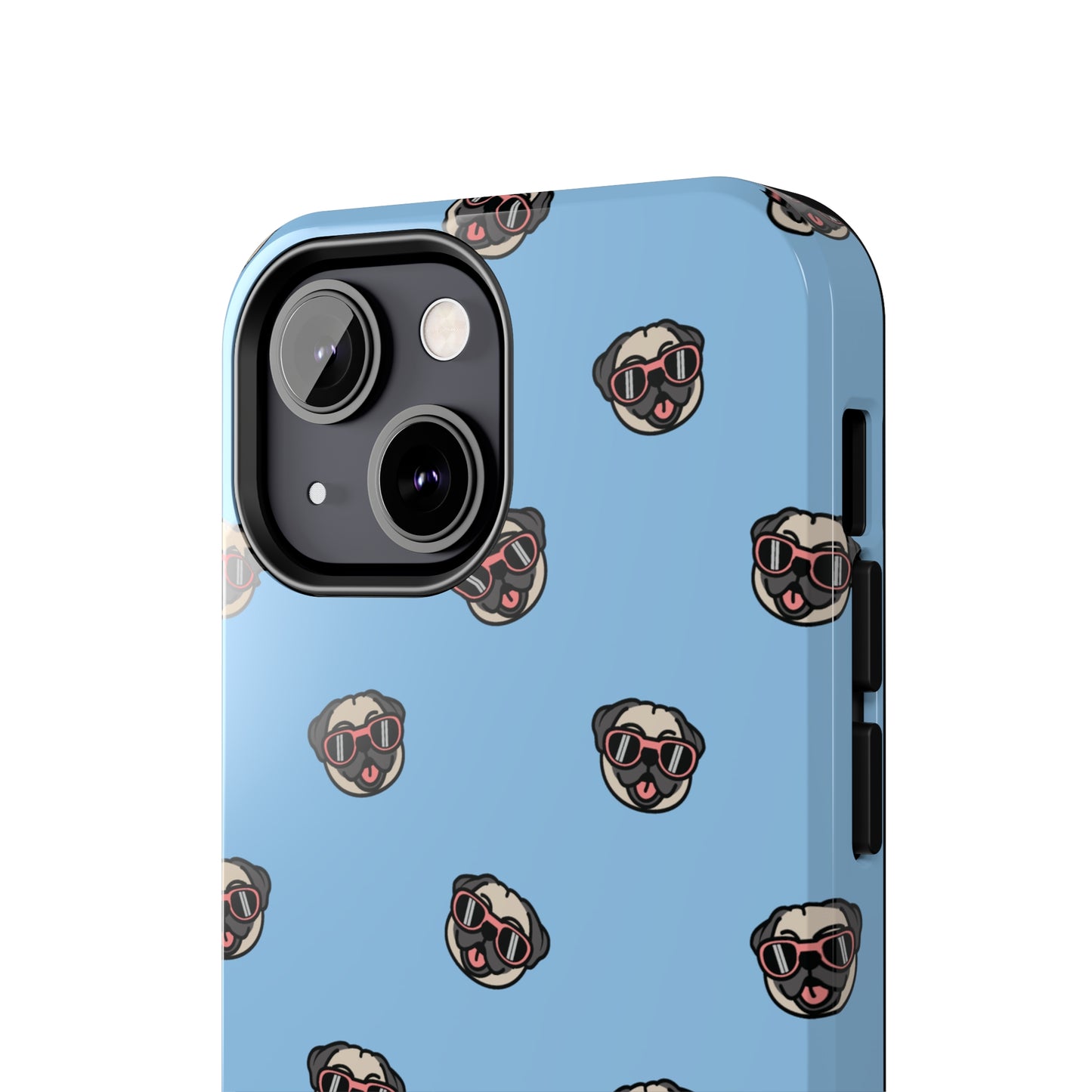 Pug Pattern Tough iPhone Case
