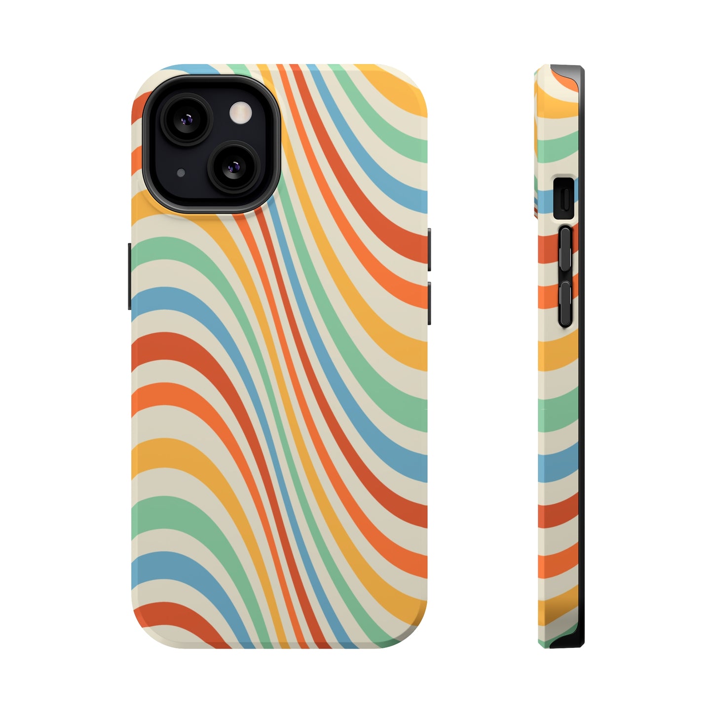Retro Swirl MagSafe Tough Case
