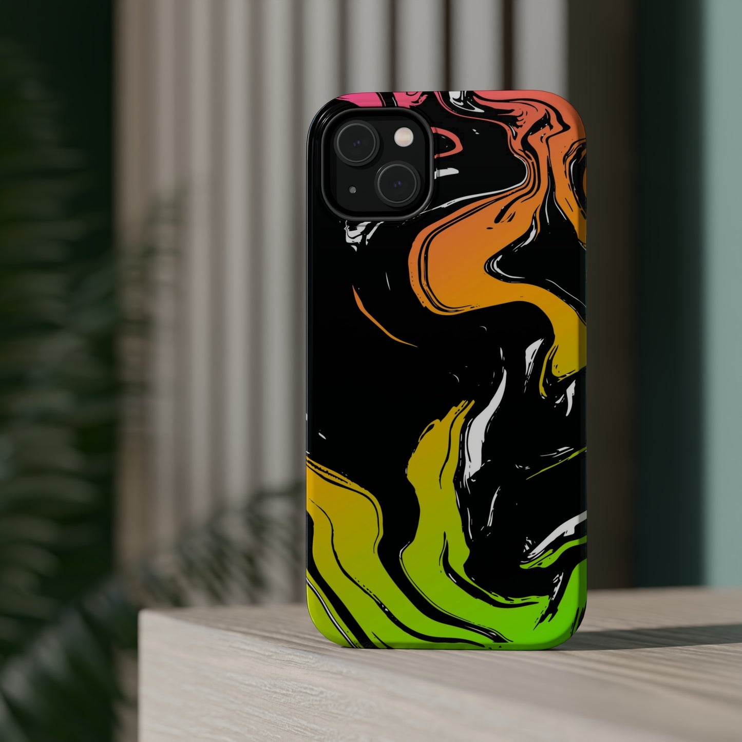 Acid marble pattern MagSafe Tough Case