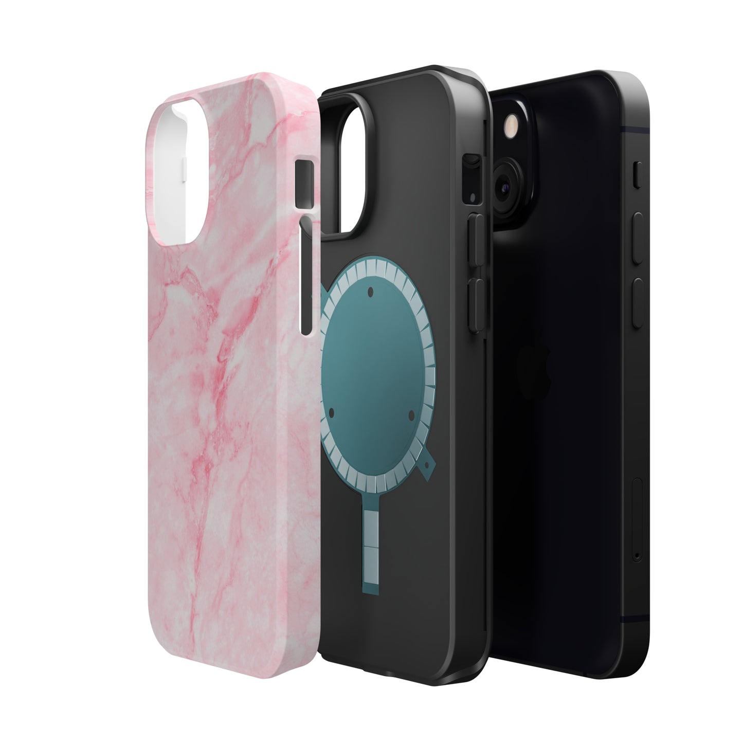 Pink Marble MagSafe Tough Case