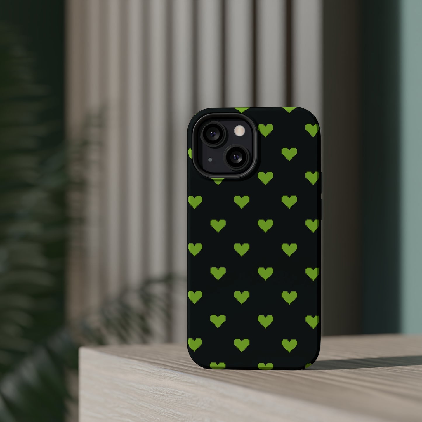 Pixelated Heart MagSafe Tough Case
