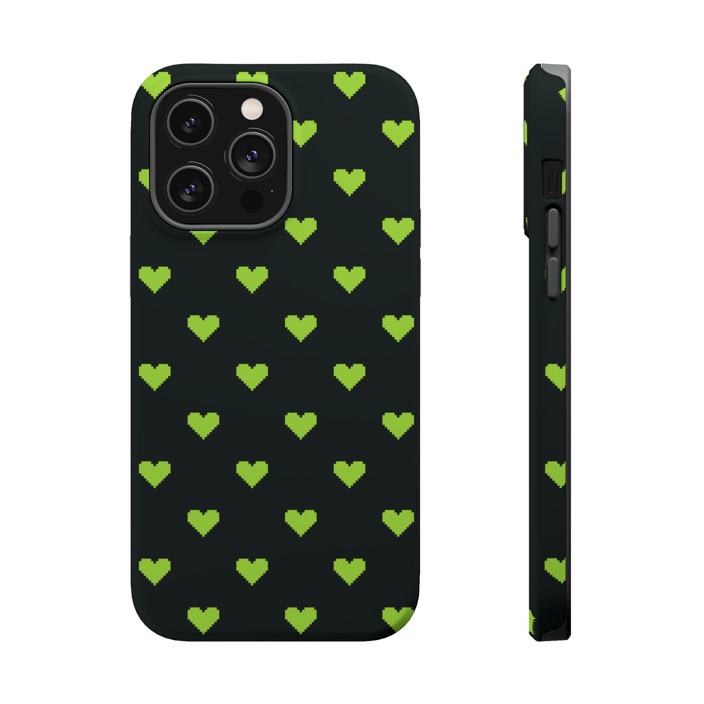 Pixelated Heart MagSafe Tough Case