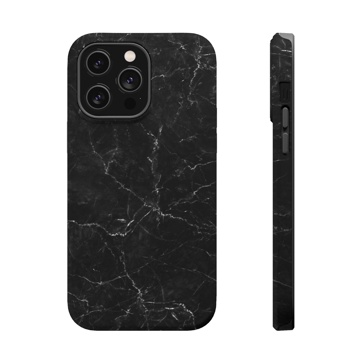 Marquina Black MagSafe Tough Case
